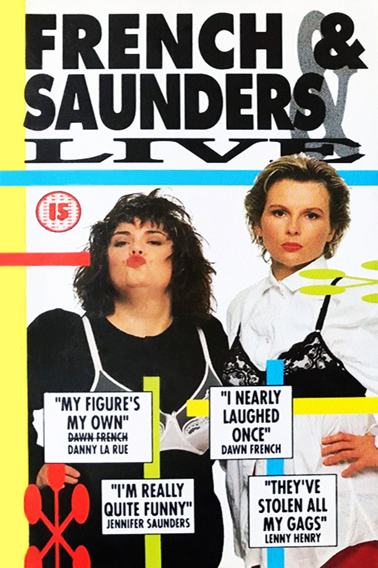 French & Saunders LIVE filmaffisch