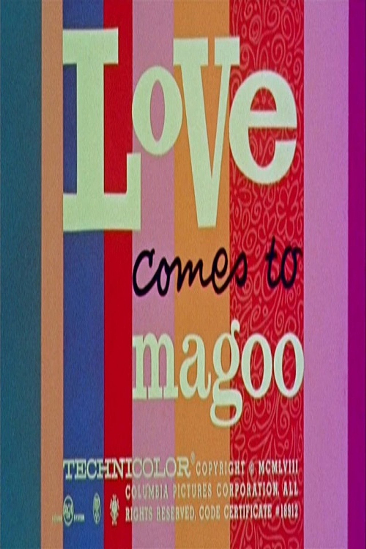 Love Comes to Magoo filmaffisch