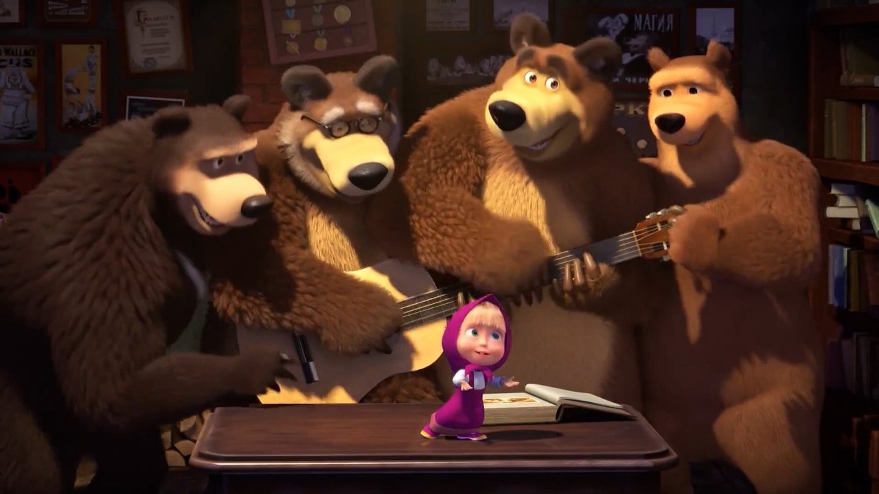 Masha and the Bear - Season 3 Episode 16 : Quartet Plus