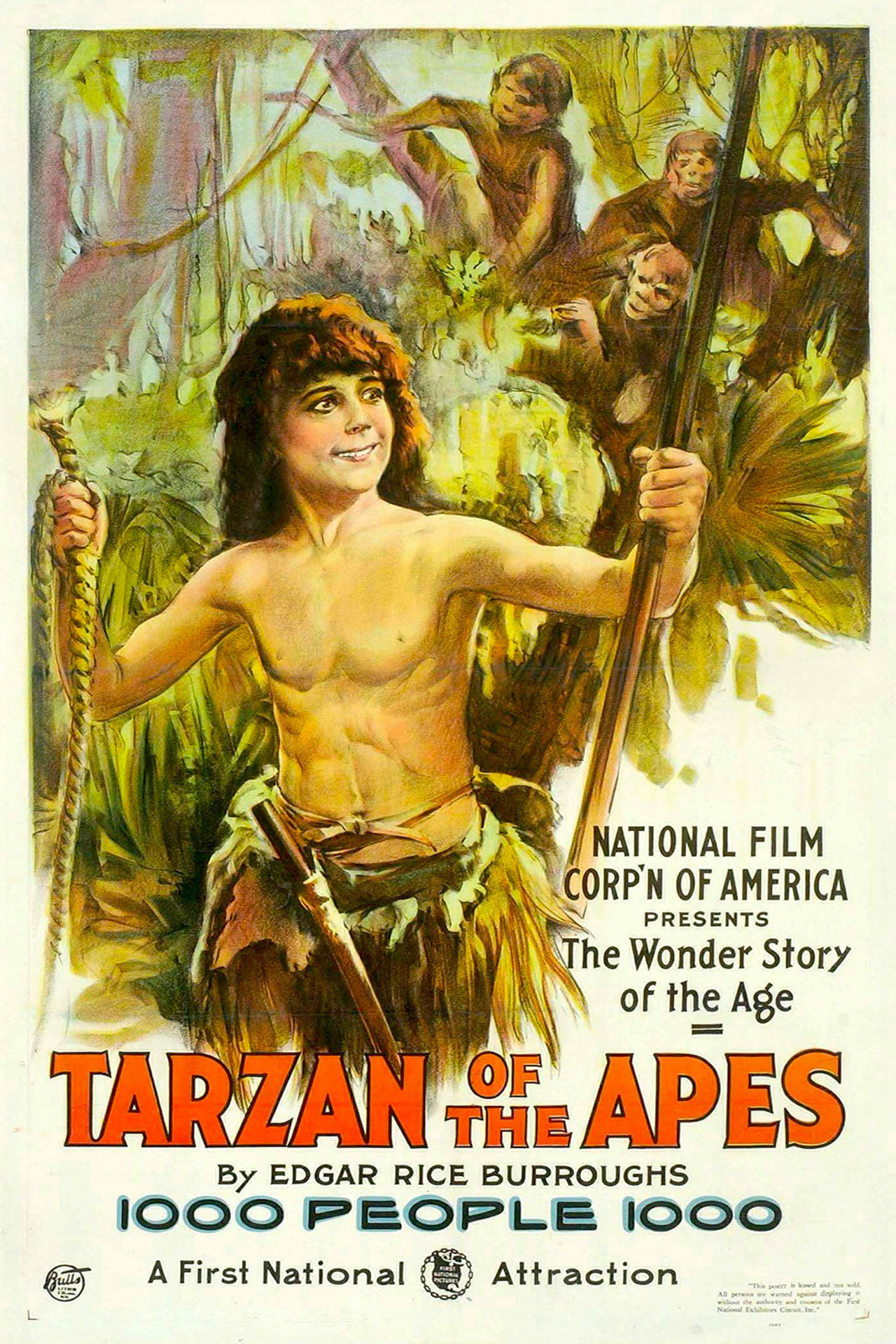 Tarzan, a majomember – plakát 6