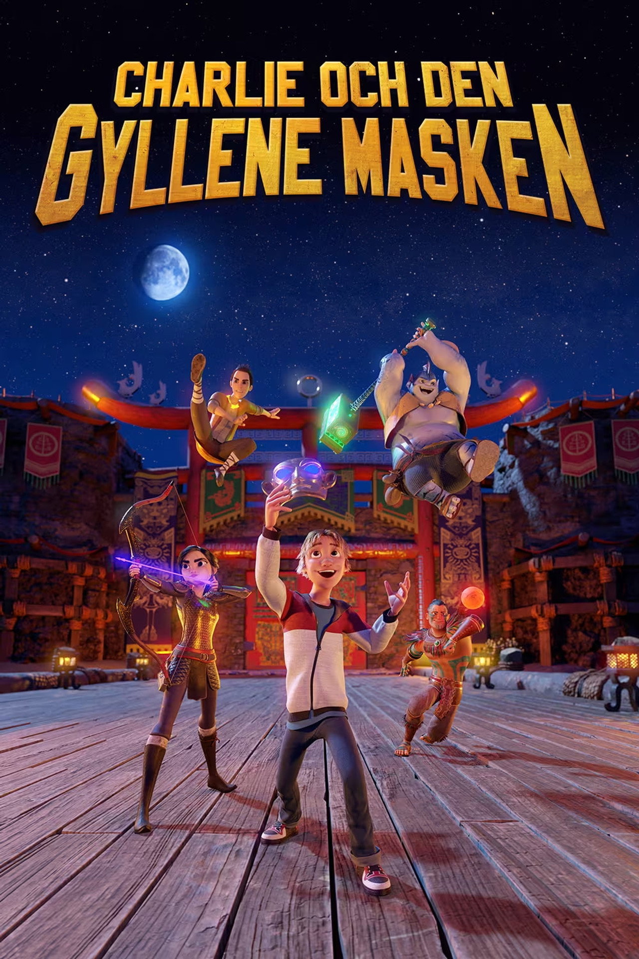 Charlie och den Gyllene Masken filmaffisch