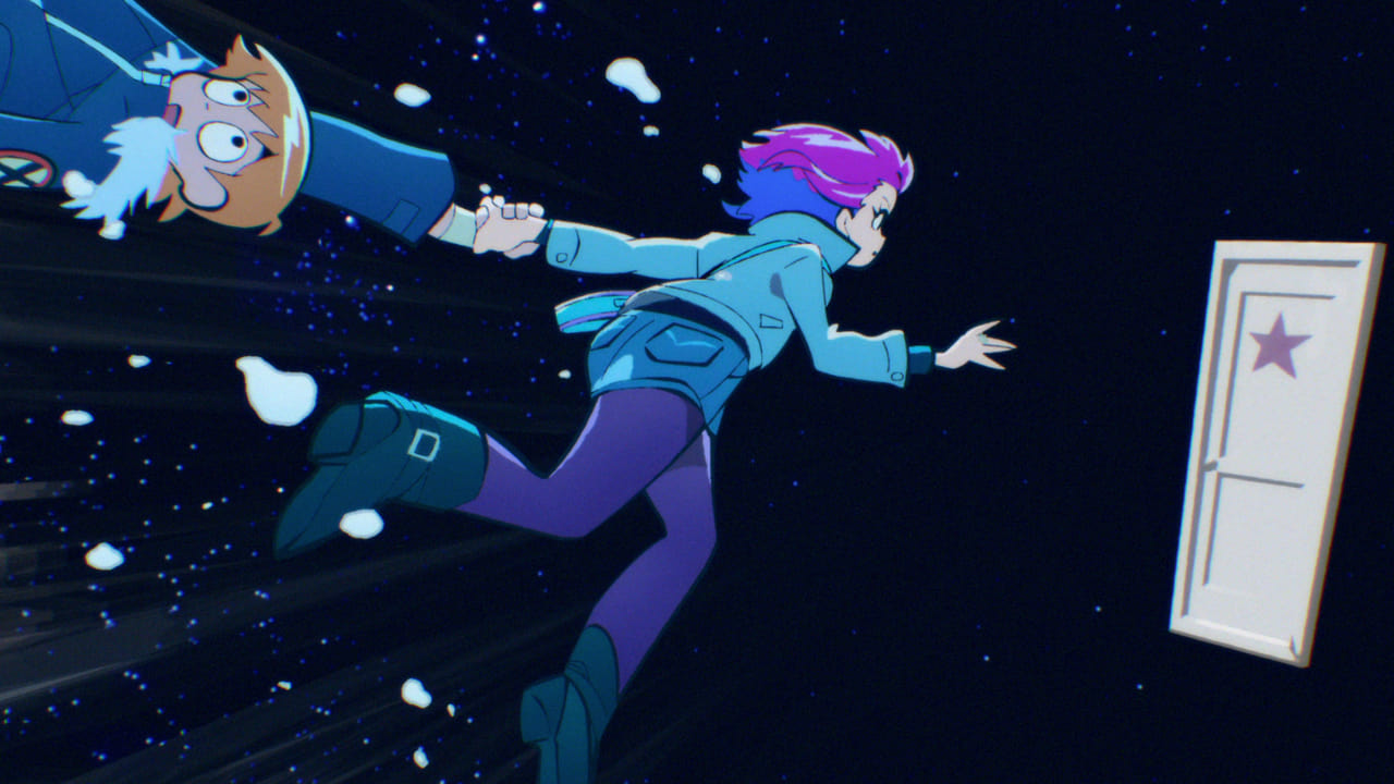 Scott Pilgrim Takes Off background