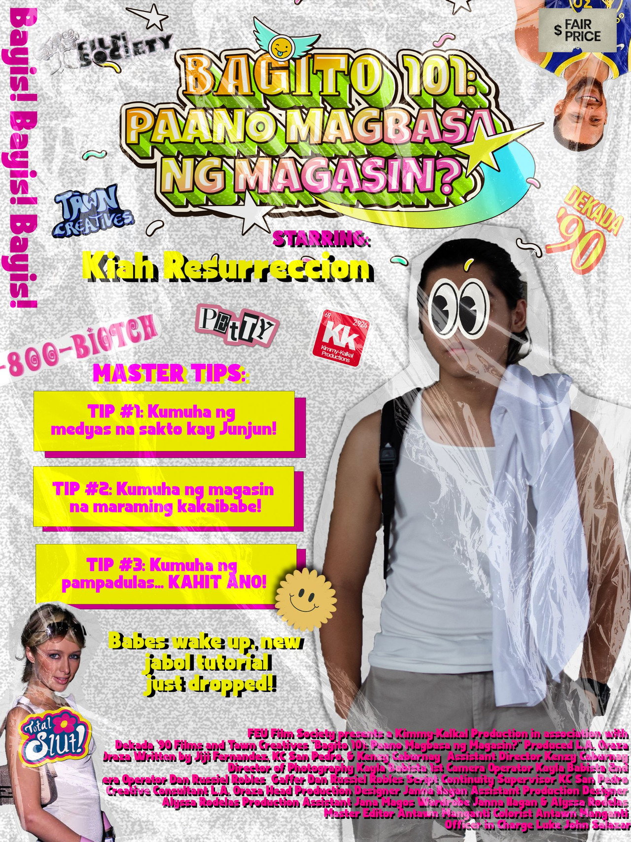 Bagito 101: Paano Magbasa ng Magasin? Backdrop