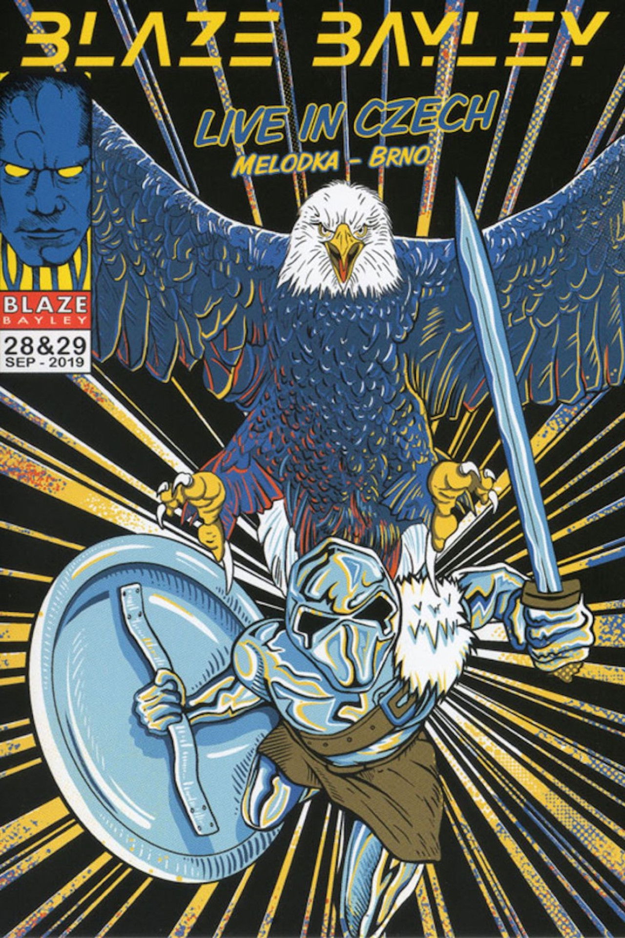 Blaze Bayley - Live in Prague Backdrop