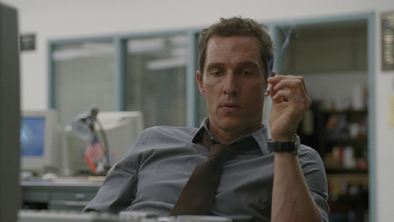 Making True Detective backdrop