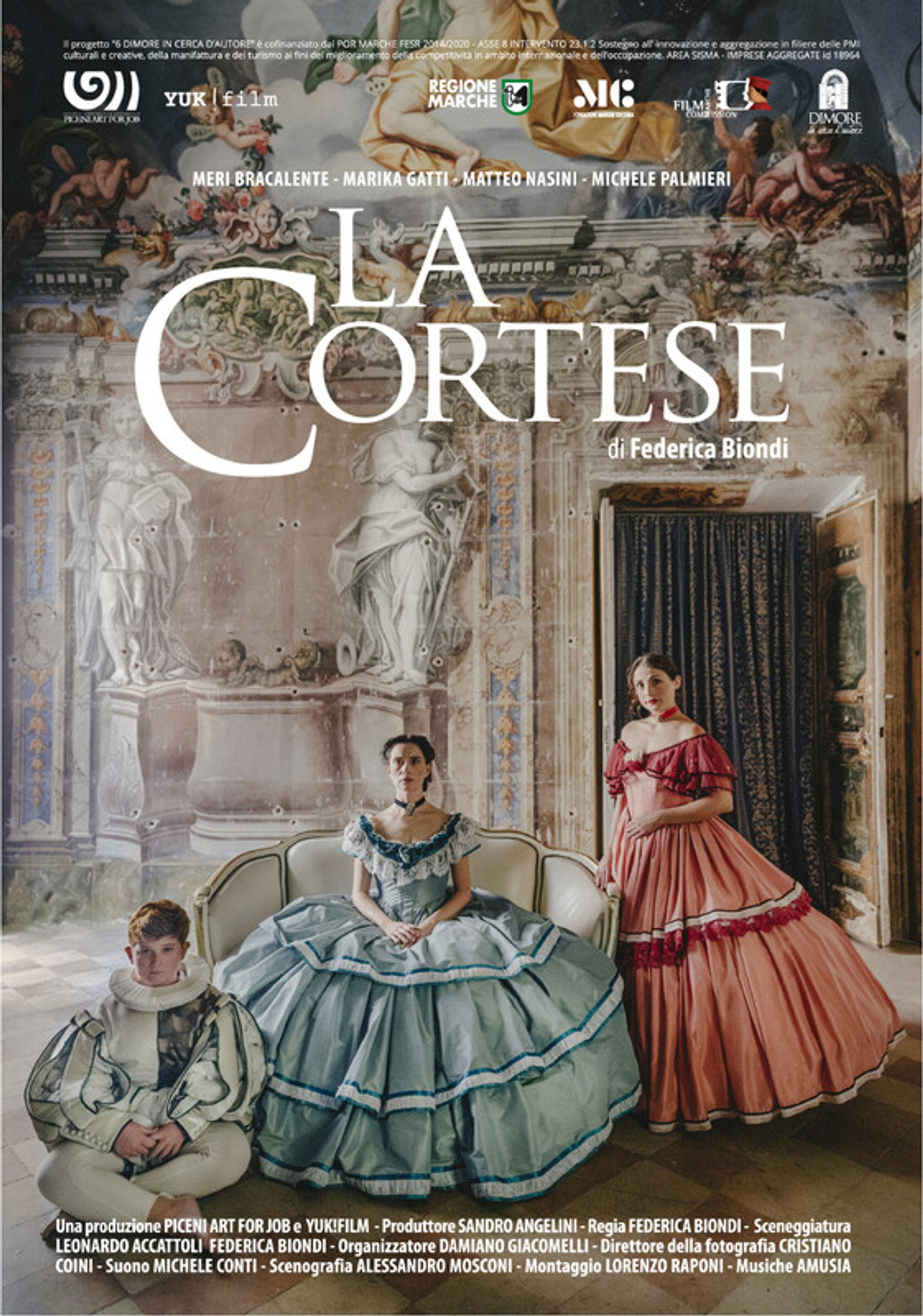 La cortese filmaffisch