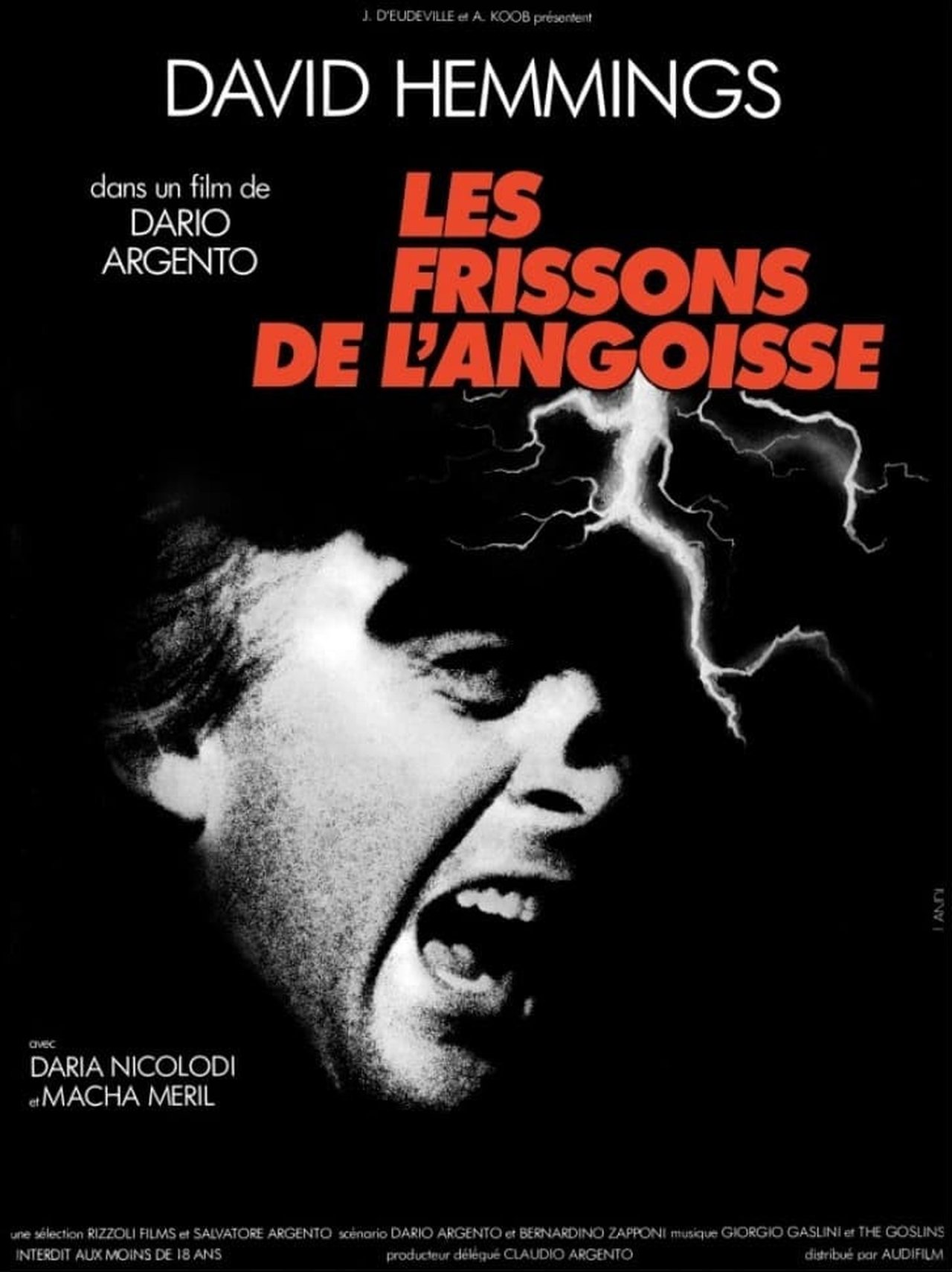 Les Frissons de l'angoisse poster
