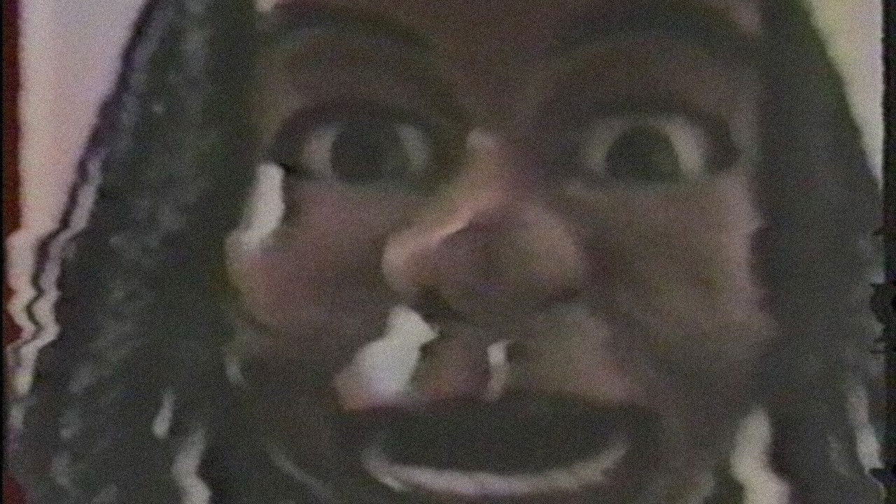 Black Devil Doll from Hell backdrop