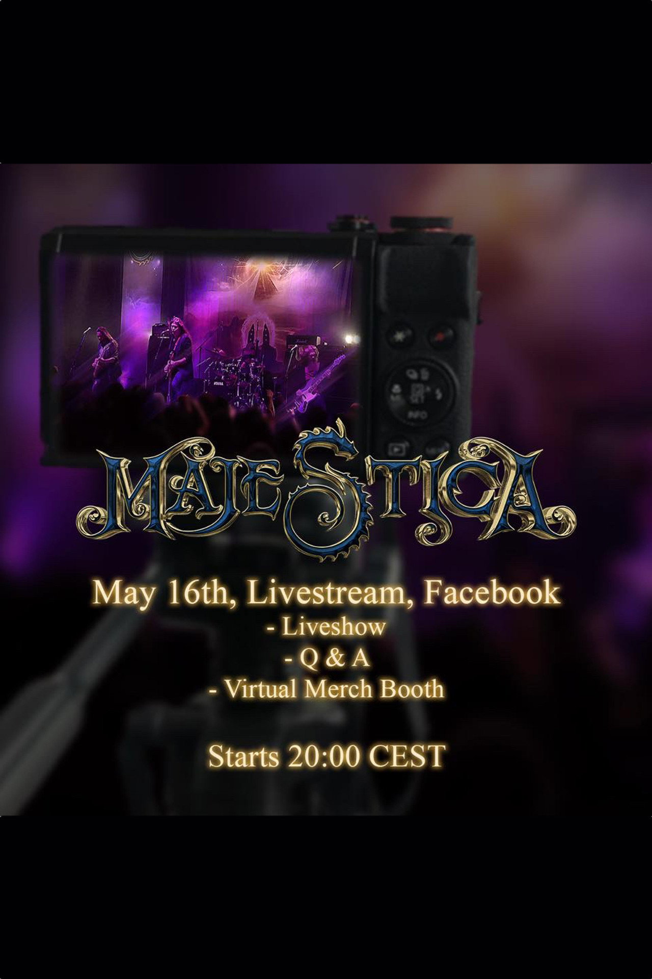 Majestica - Intimate Livestream Experience filmaffisch