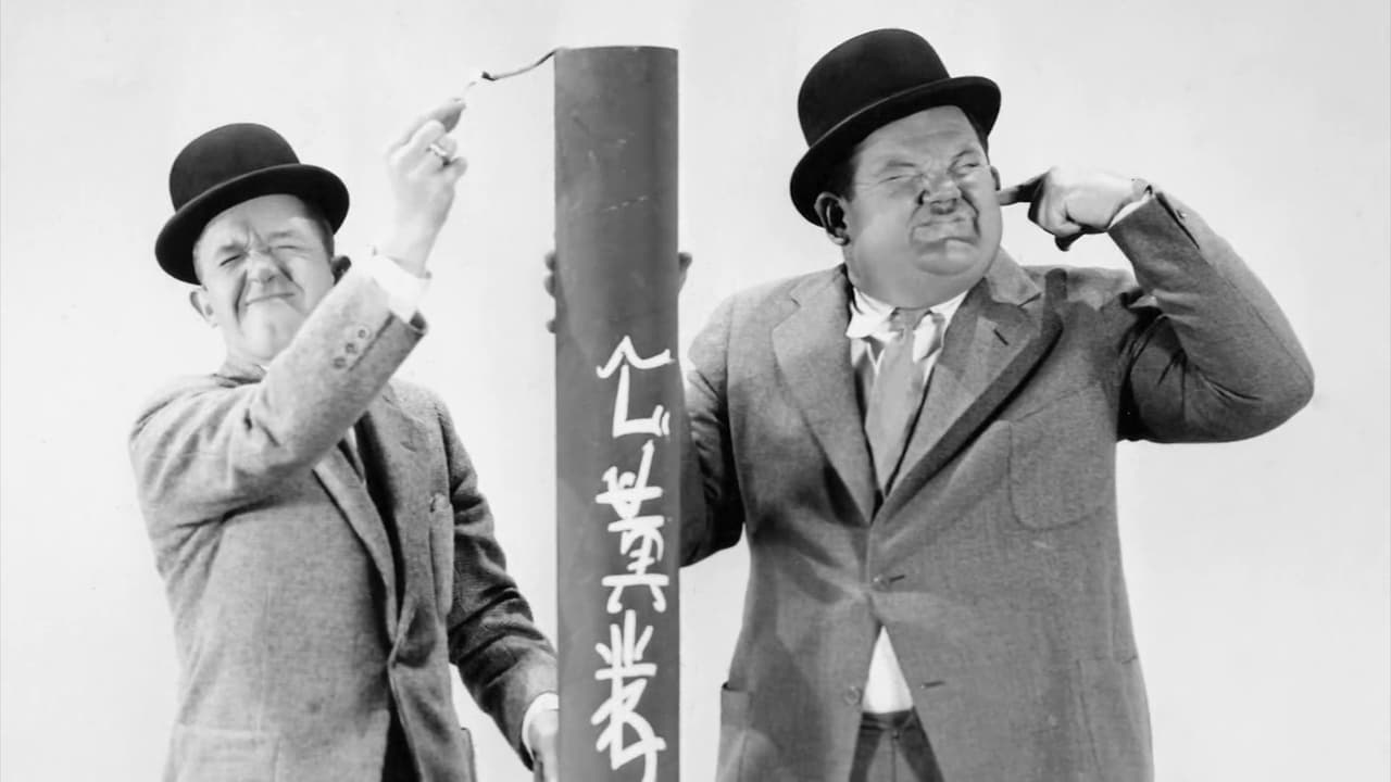 Scen från Laurel & Hardy: Their Lives and Magic