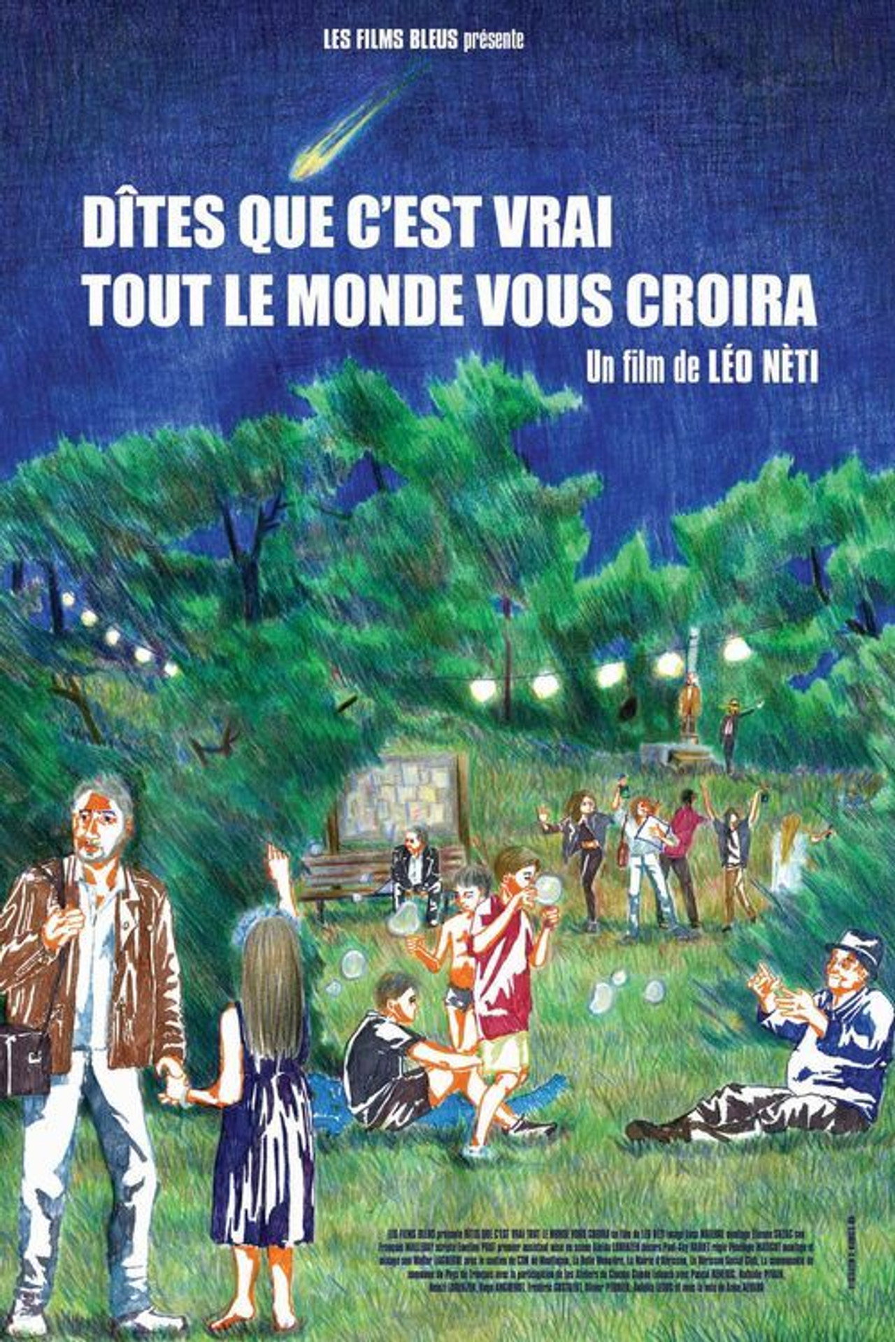 Dites que c'est vrai tout le monde vous croira Backdrop