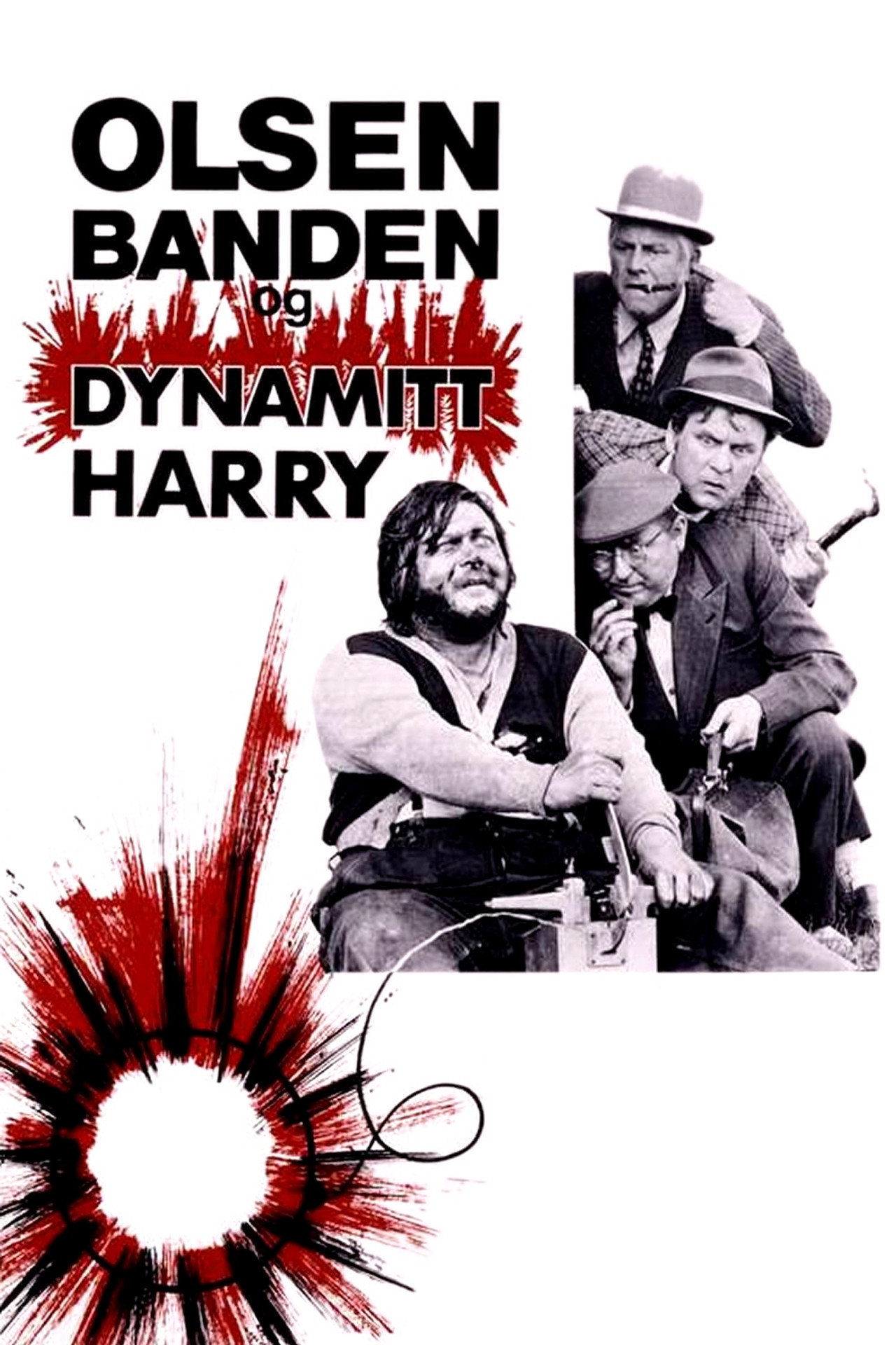 The Olsen Gang and Dynamite-Harry poster