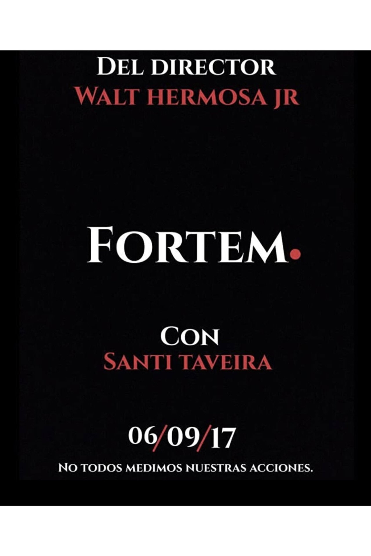 Fortem filmaffisch