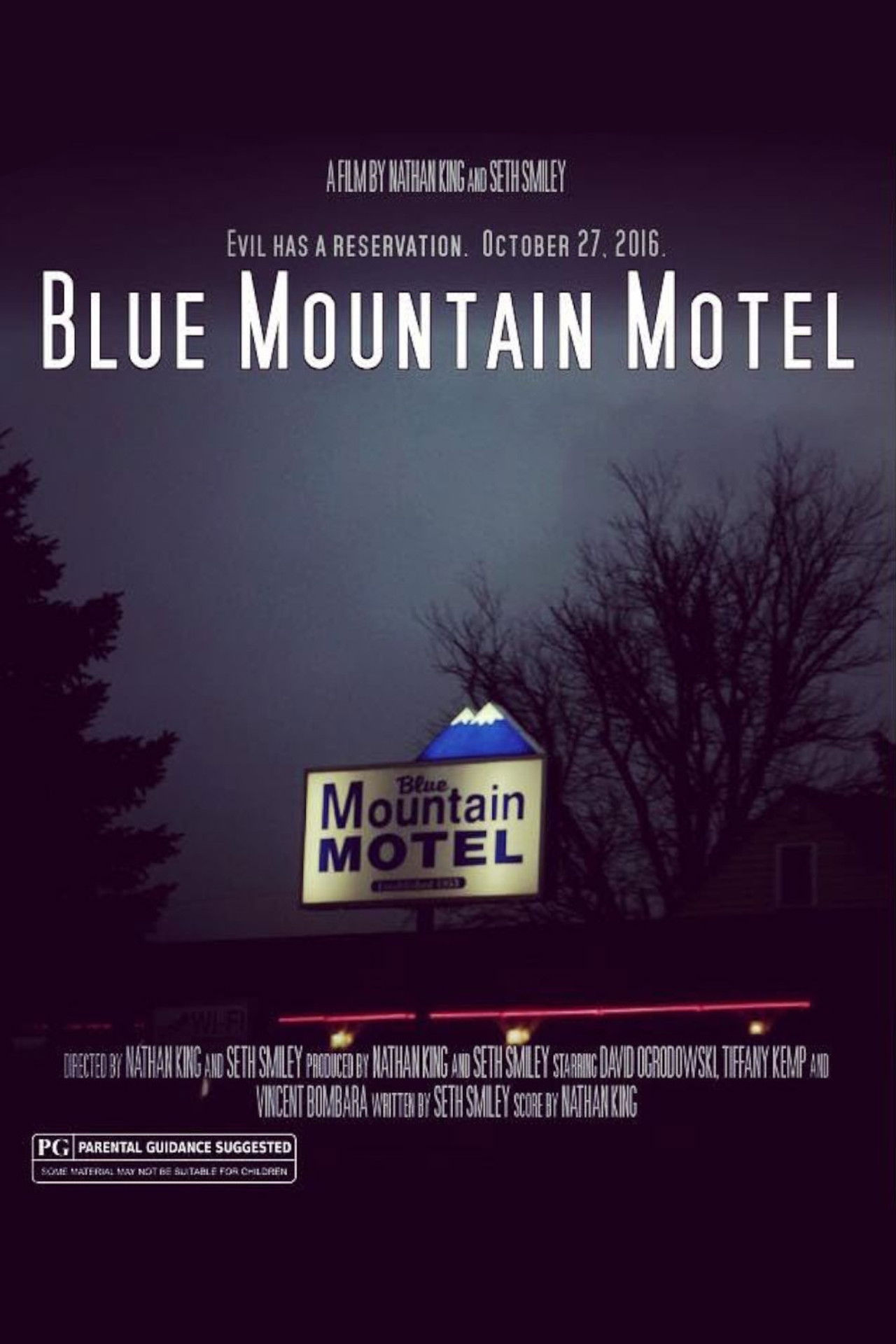 Blue Mountain Motel Backdrop