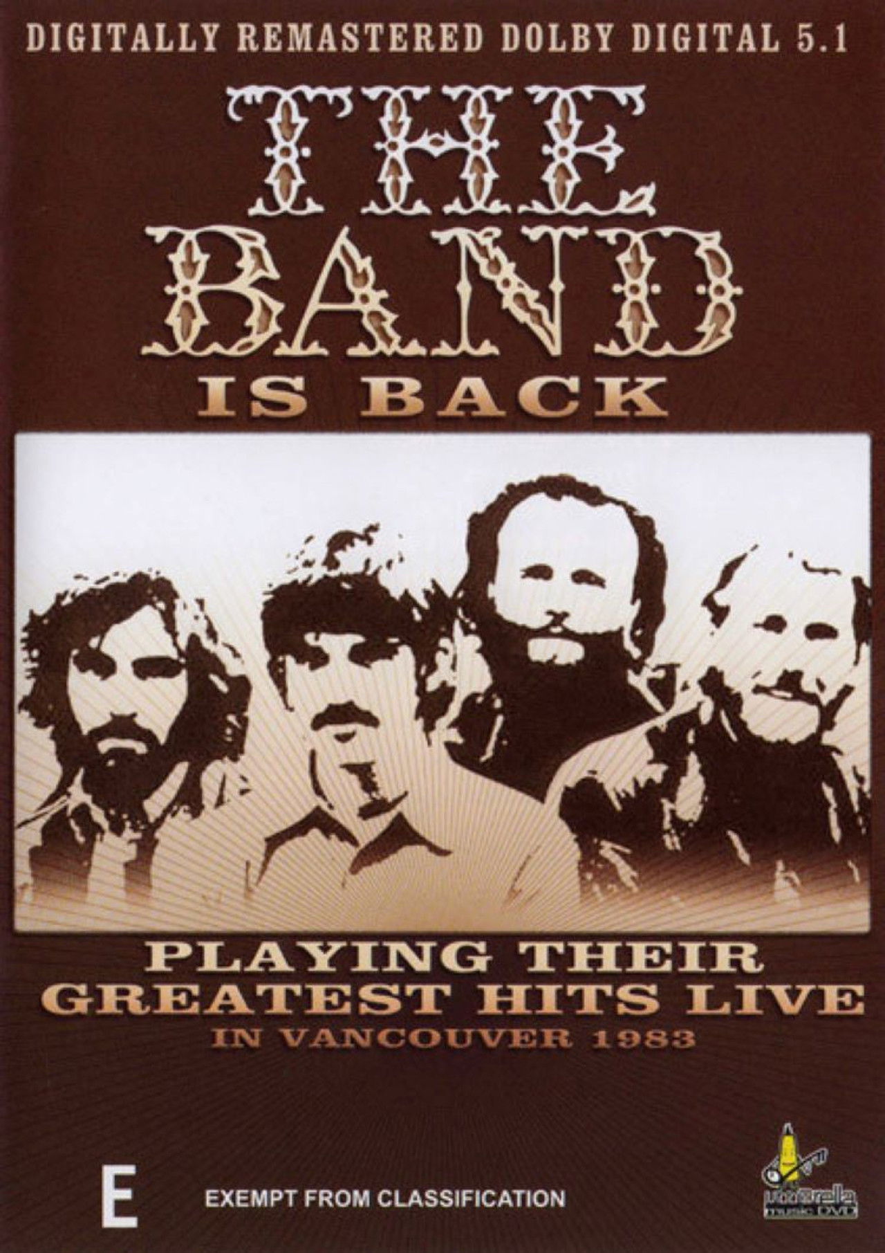 The Band - The Band Is Back Backdrop