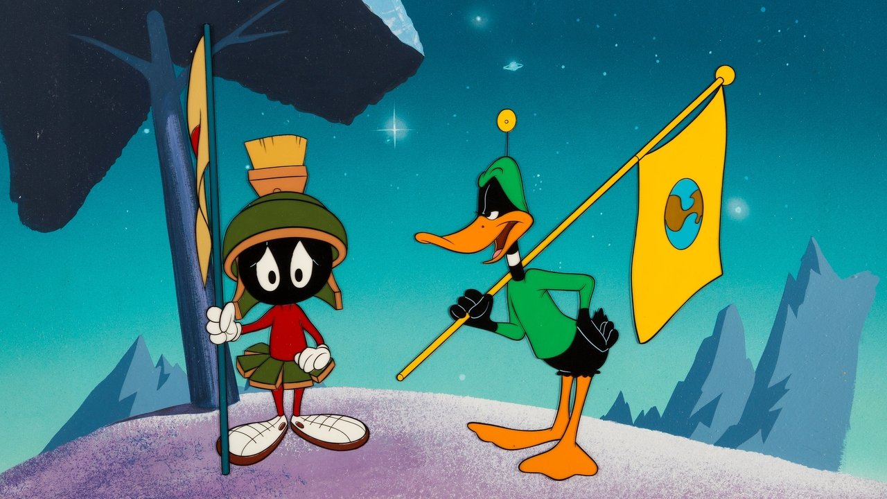 Scen från Duck Dodgers in the 24½th Century