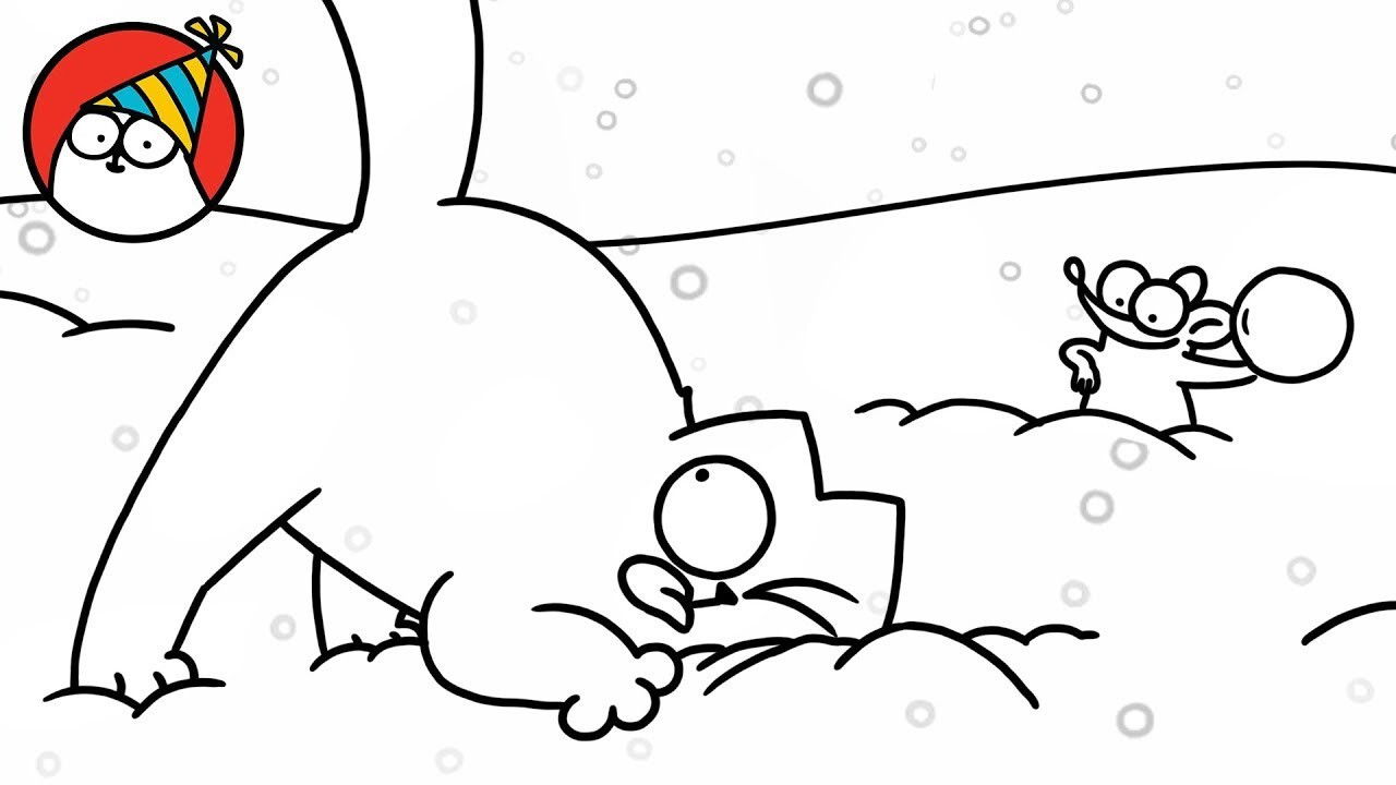 Simon's Cat — Winter Games