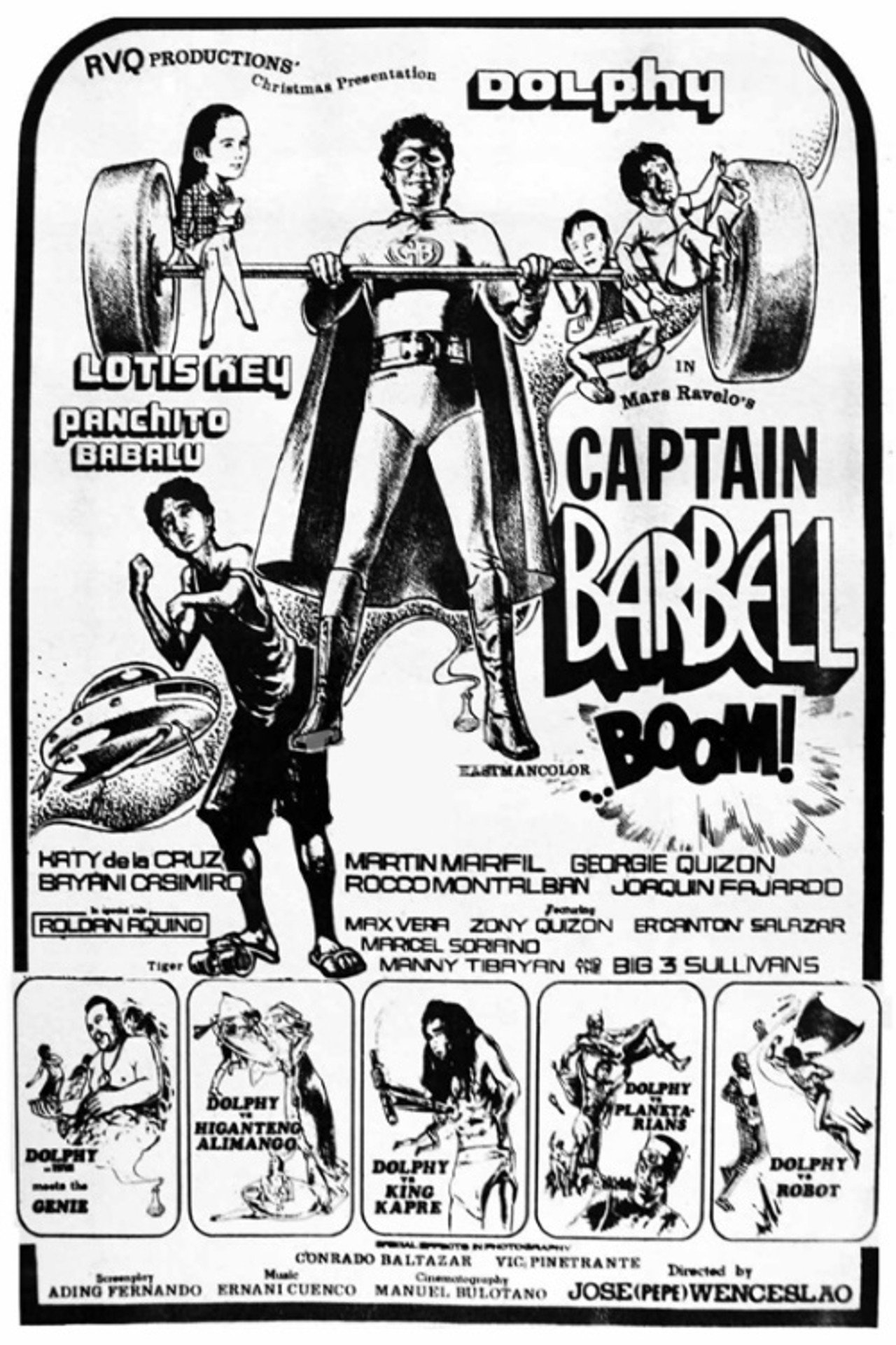 Captain Barbell filmaffisch