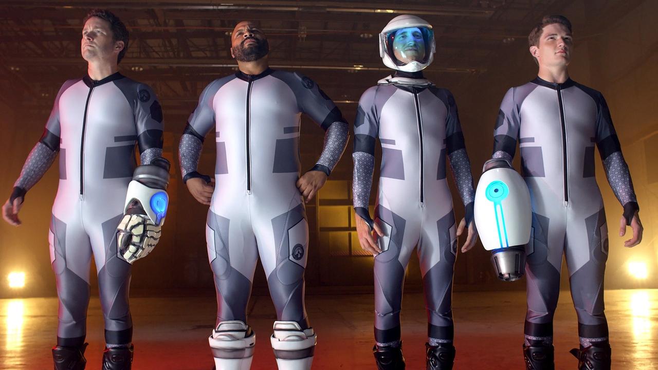 Scen från Lazer Team