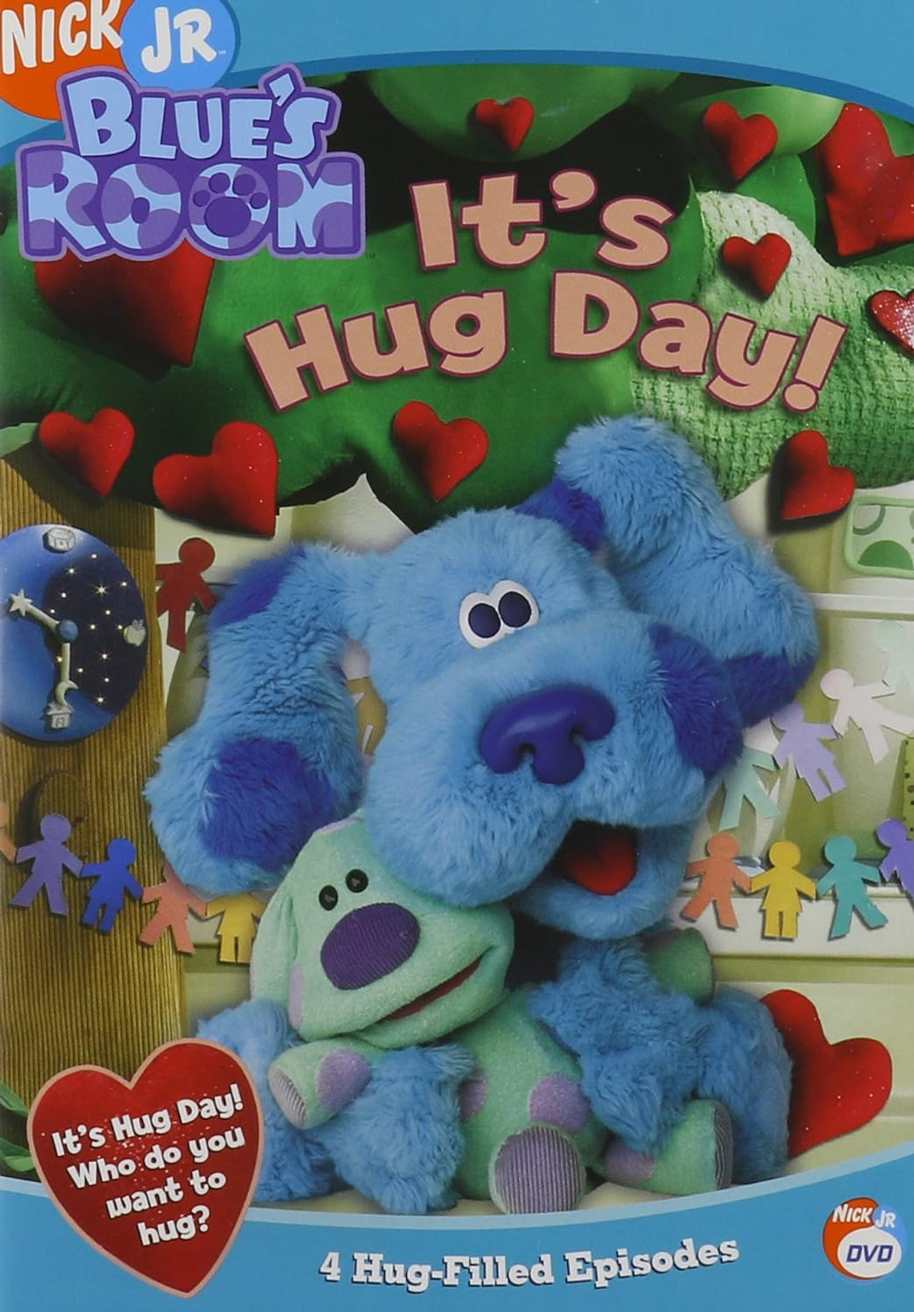 Blue's Room: It's Hug Day Backdrop