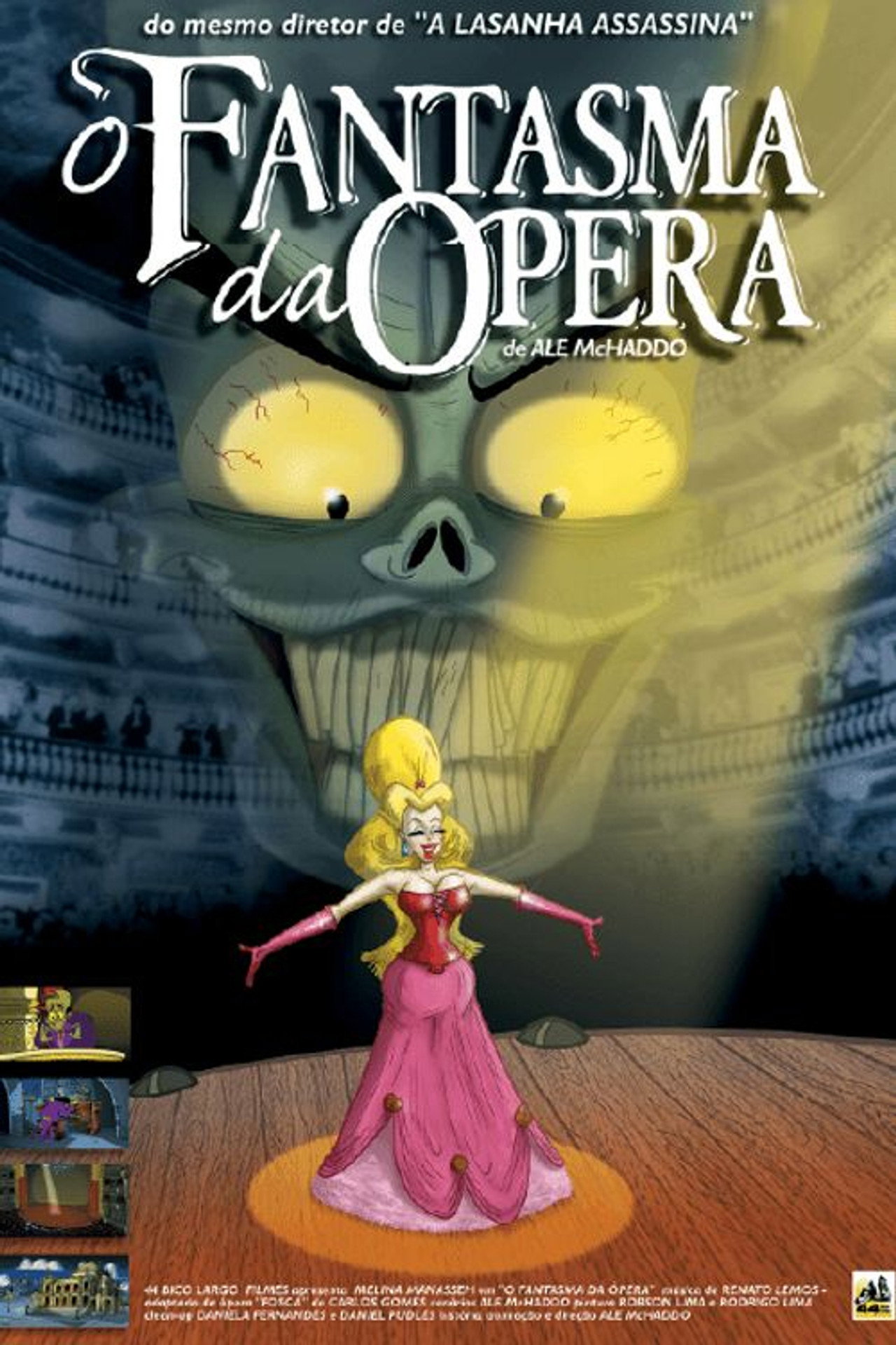 O Fantasma da Ópera filmaffisch