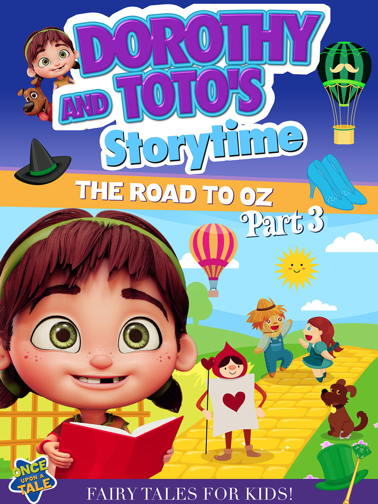 Dorothy And Toto's Storytime: The Road To Oz Part 3 Backdrop