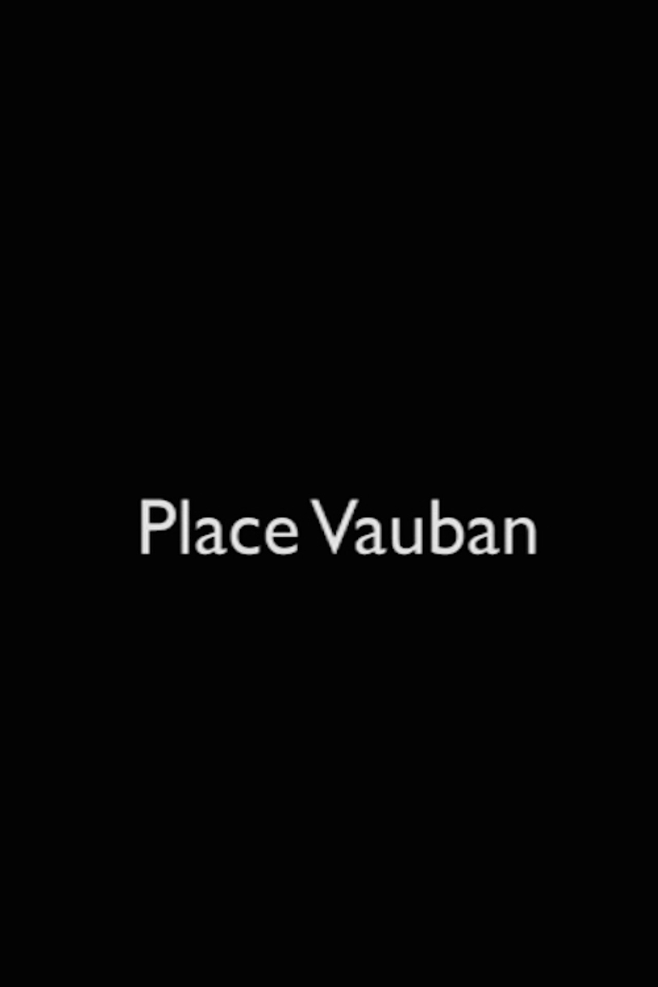 Place Vauban filmaffisch