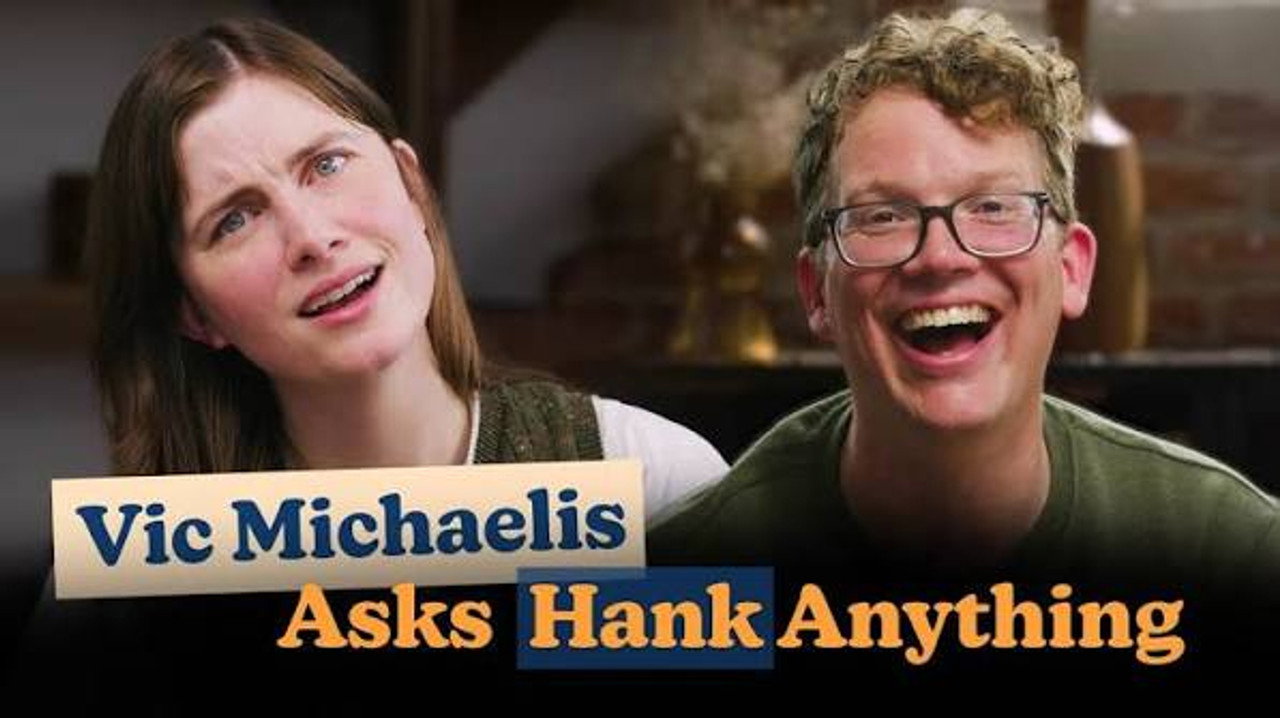 Still from President Vic Michaelis Asks Hank Anything