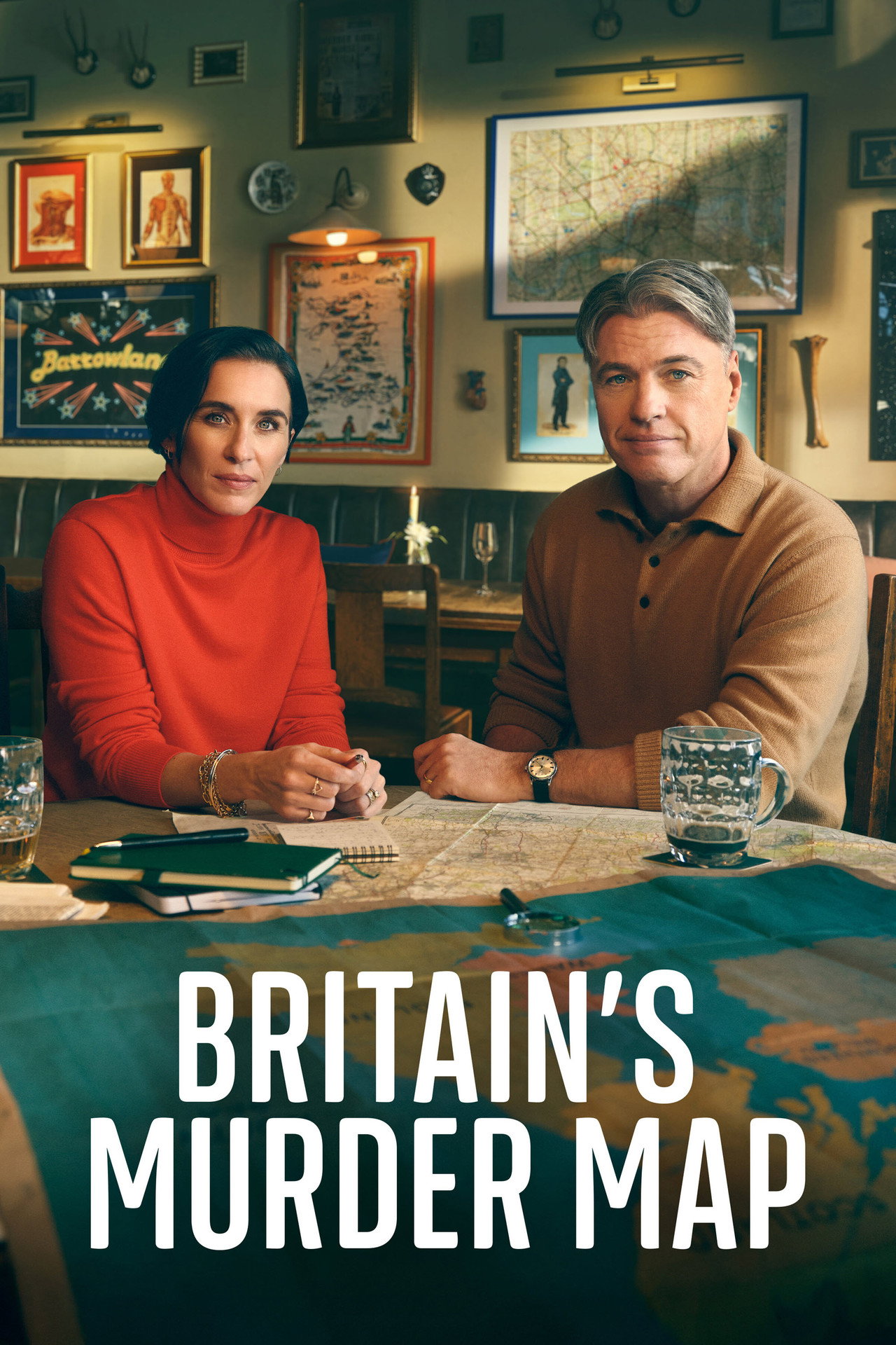 Britain's Murder Map with Vicky McClure affisch