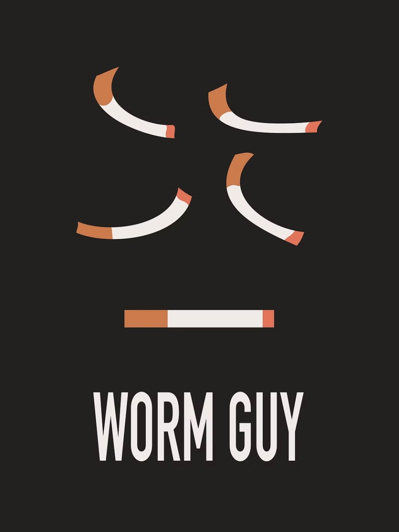 Worm Guy Backdrop