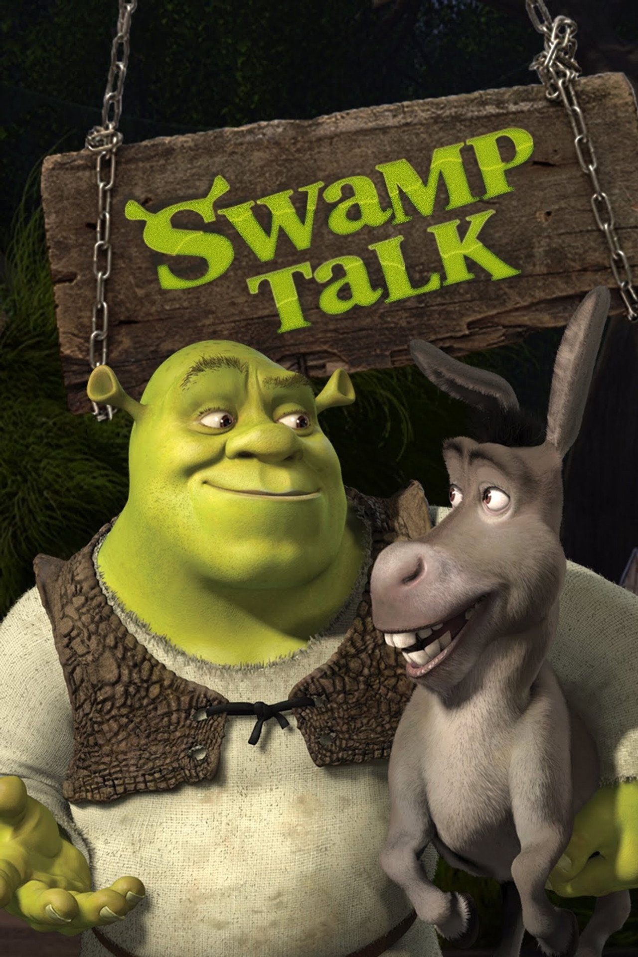 Swamp Talk with Shrek & Donkey affisch