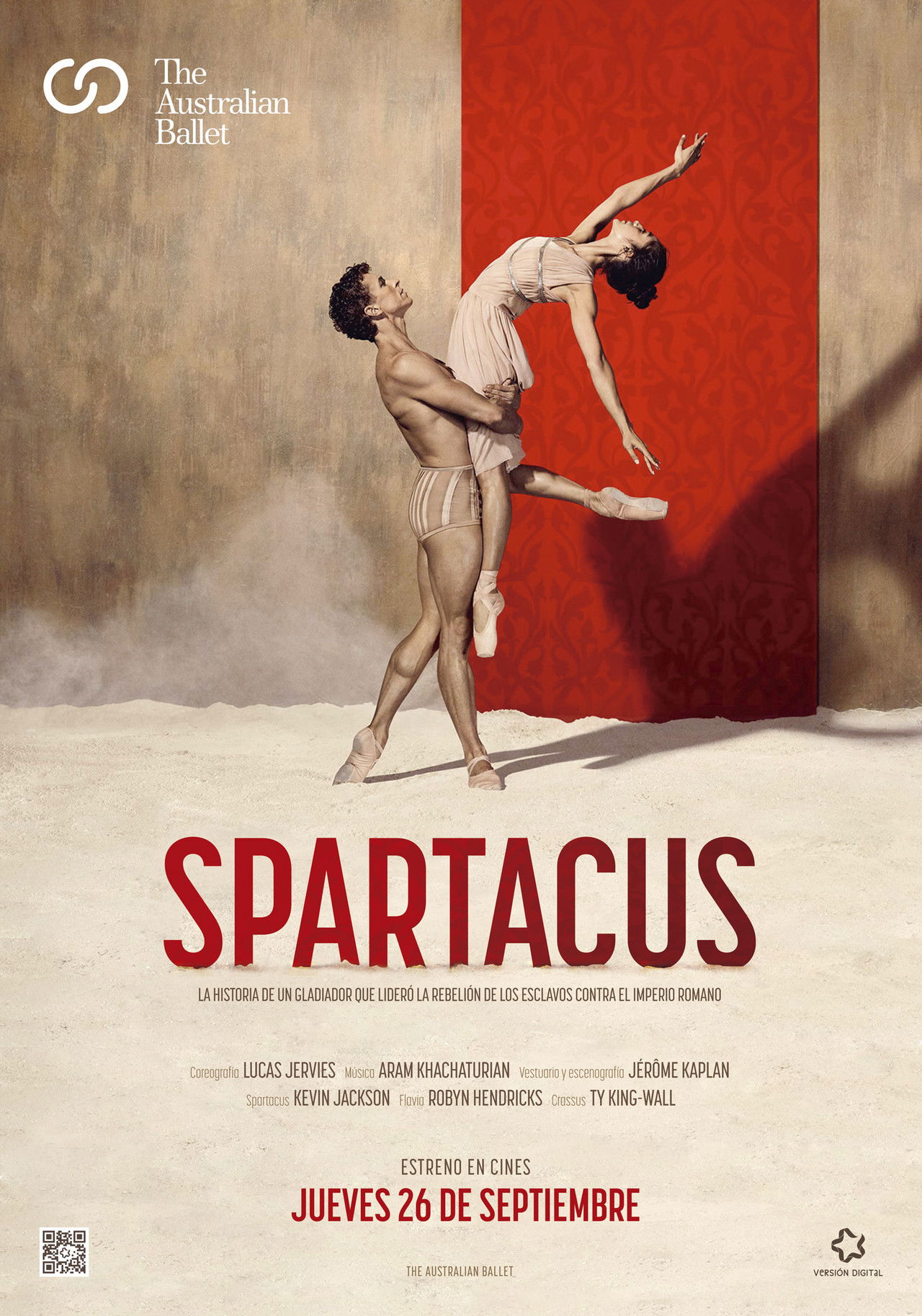 Spartacus - The Australian Ballet Backdrop