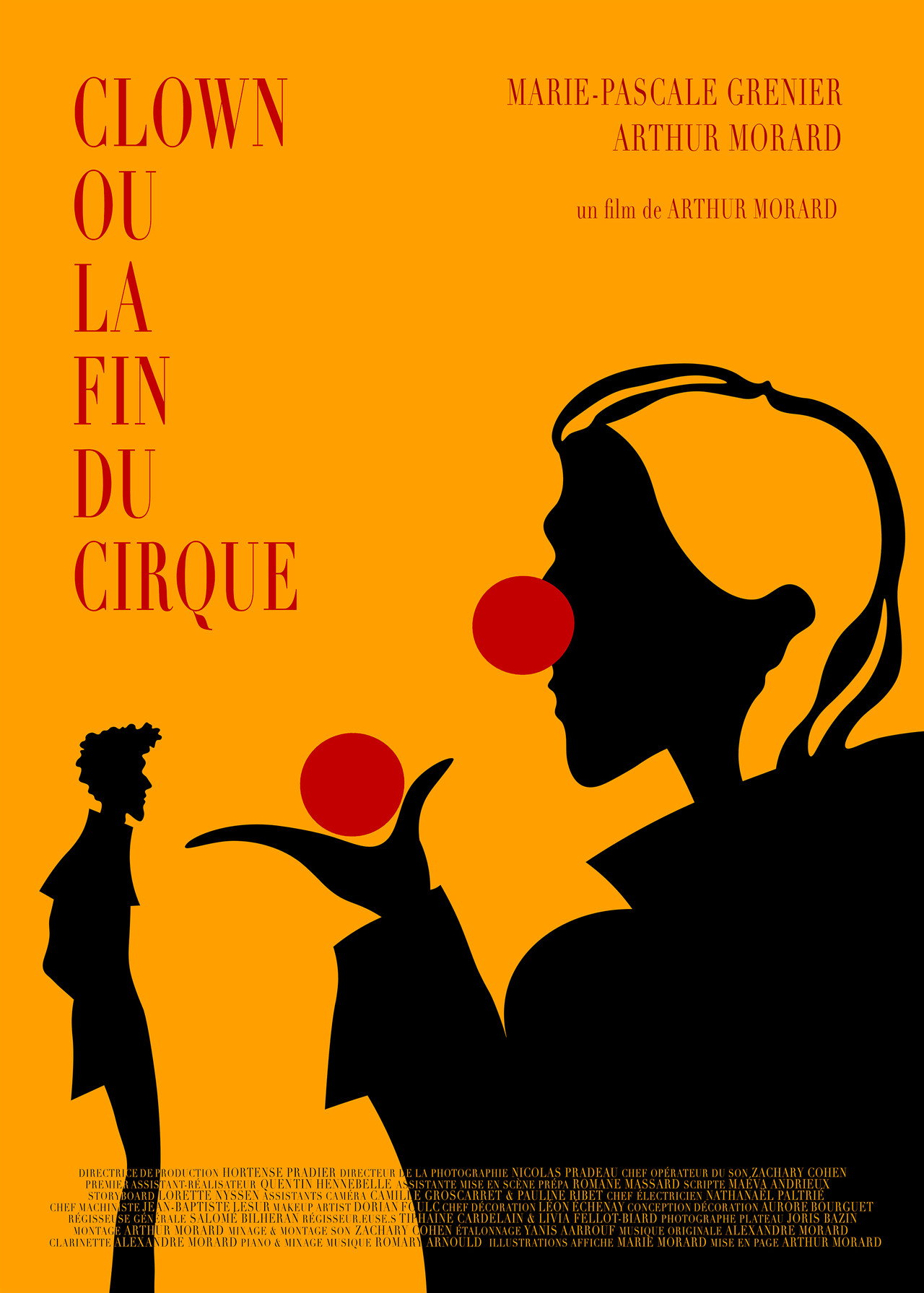Clown ou La Fin du Cirque filmaffisch