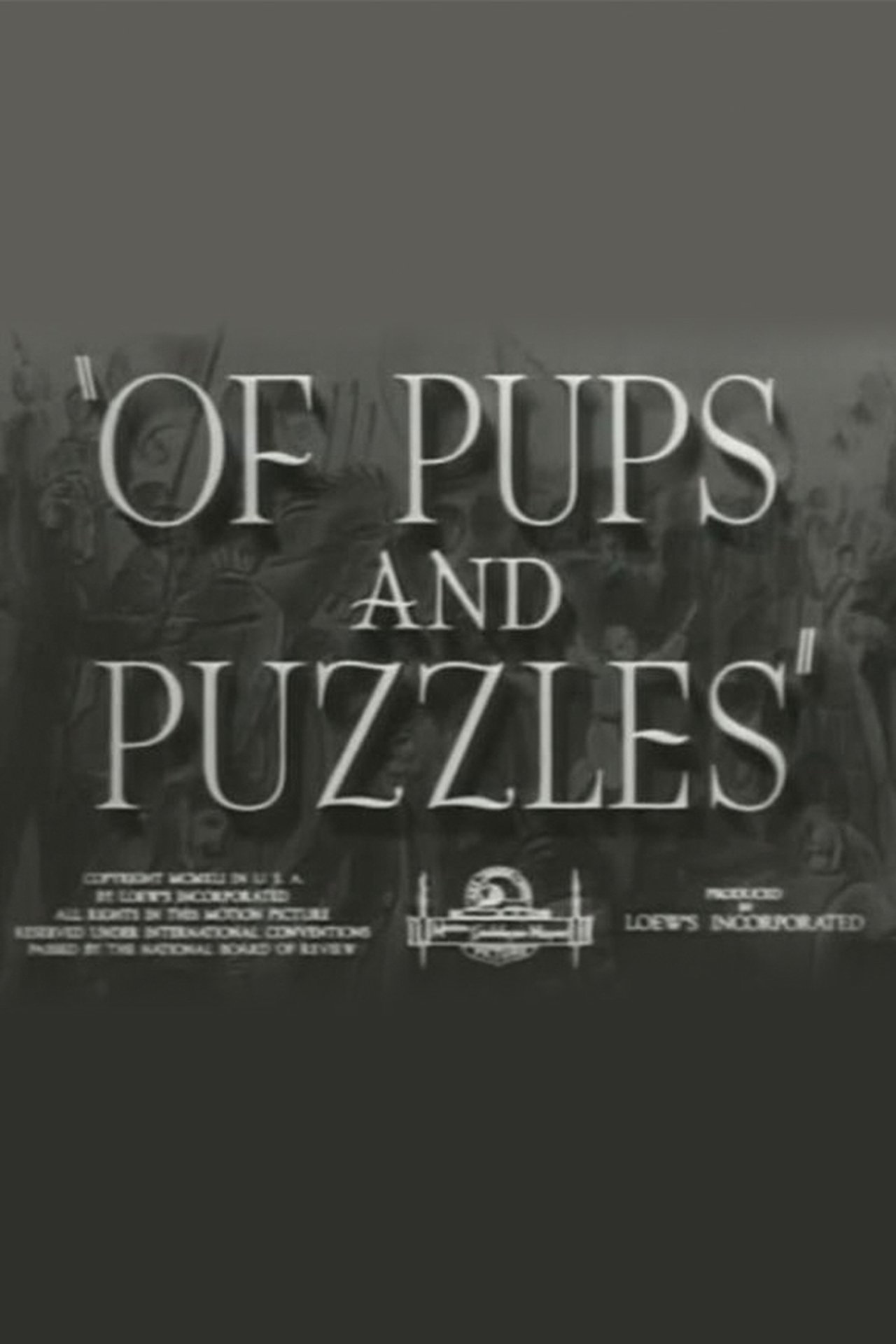 Of Pups and Puzzles Of Pups and Puzzles