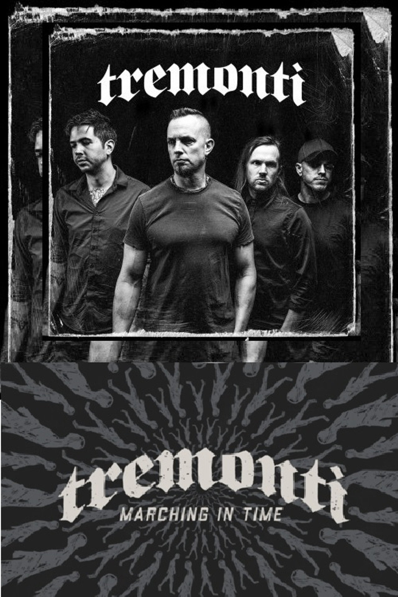 Tremonti: Marching in Time Livestream Release show Backdrop