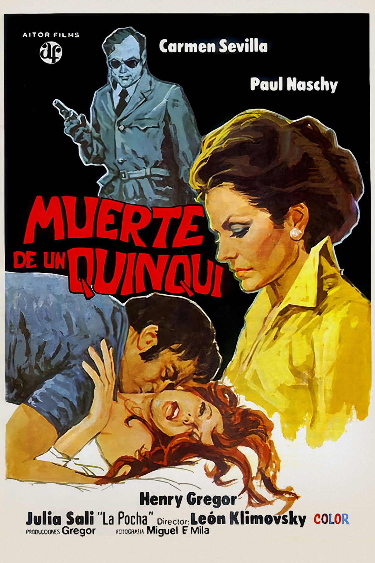 Muerte de un quinqui filmaffisch