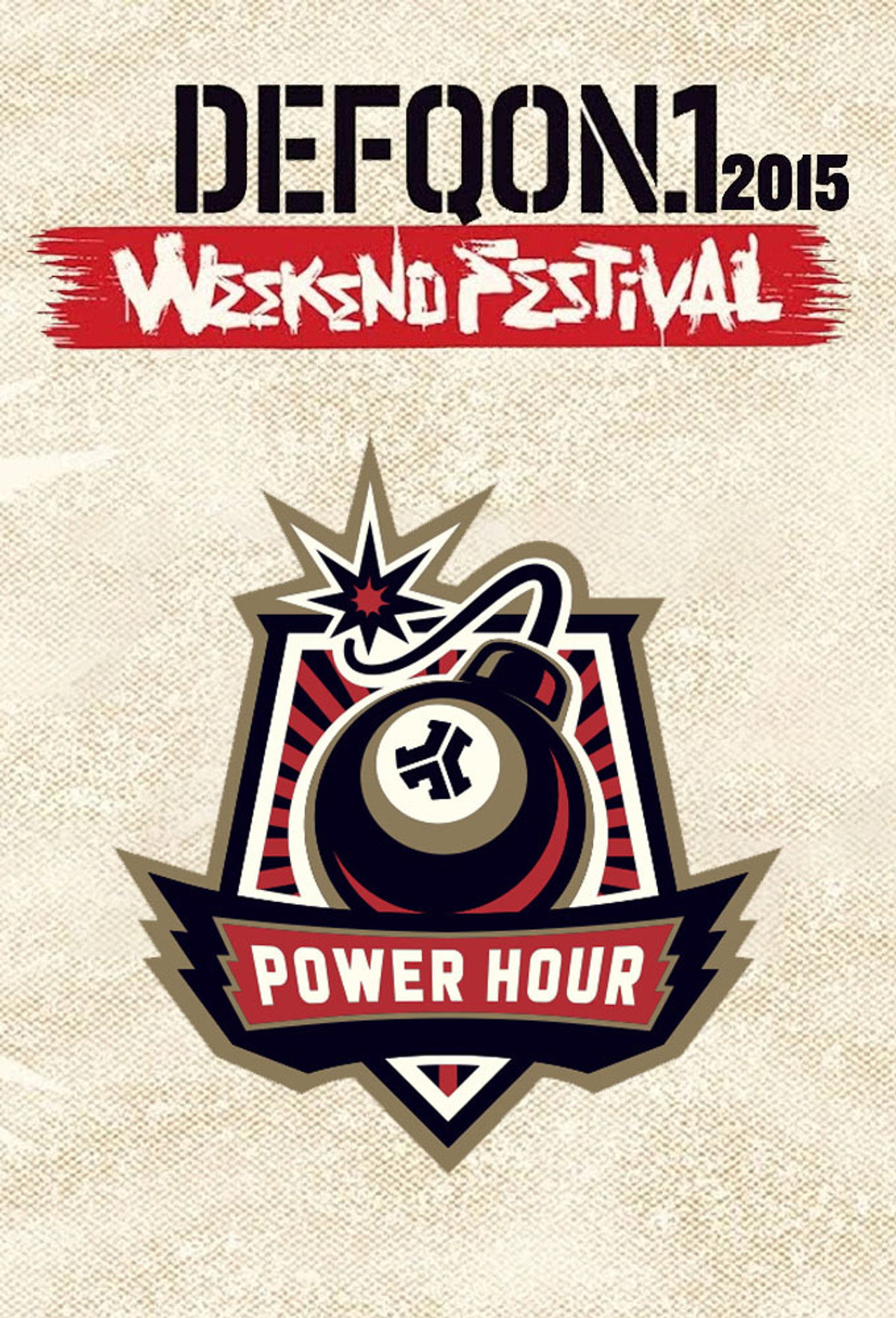 Defqon.1 Weekend Festival 2015: POWER HOUR filmaffisch