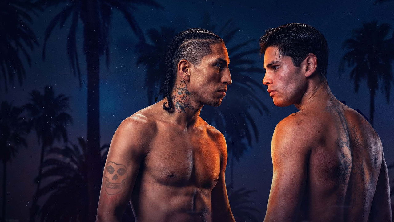 Mario Barrios vs. Ryan Garcia backdrop