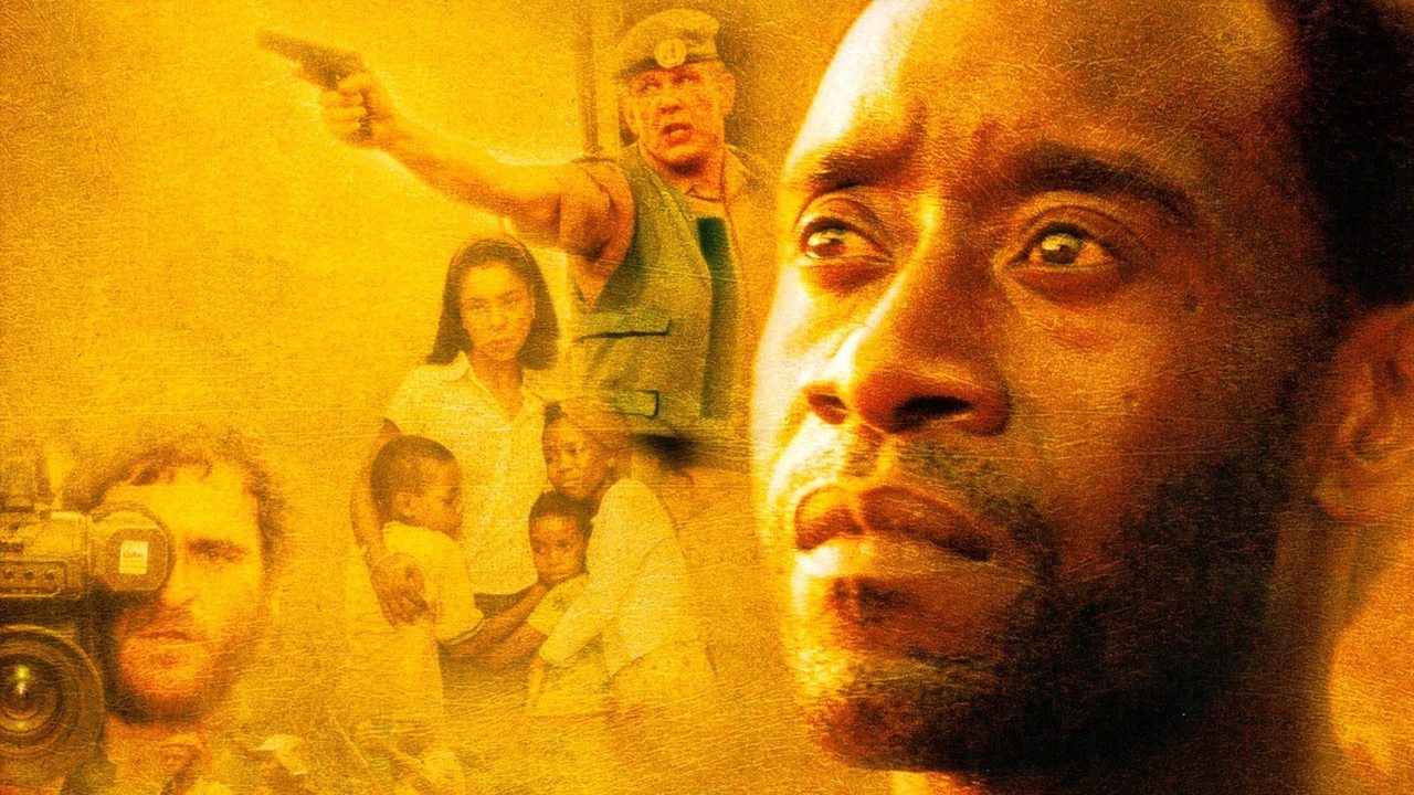 Scen från Hotel Rwanda