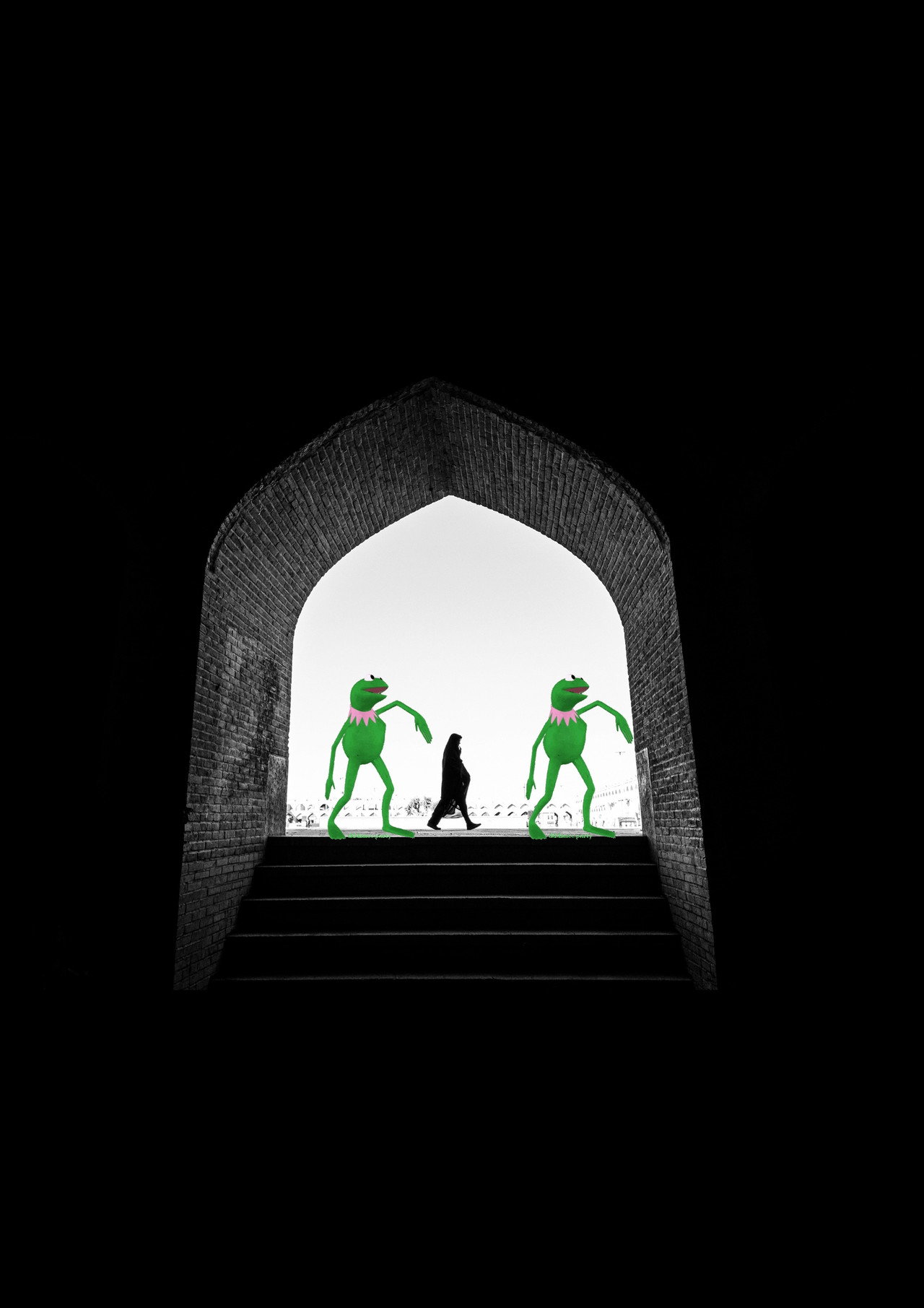 If I am silence ~ {Kermit filmaffisch