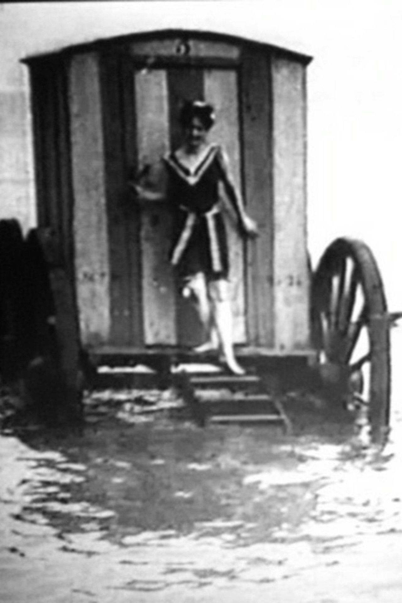 A Seaside Girl Backdrop