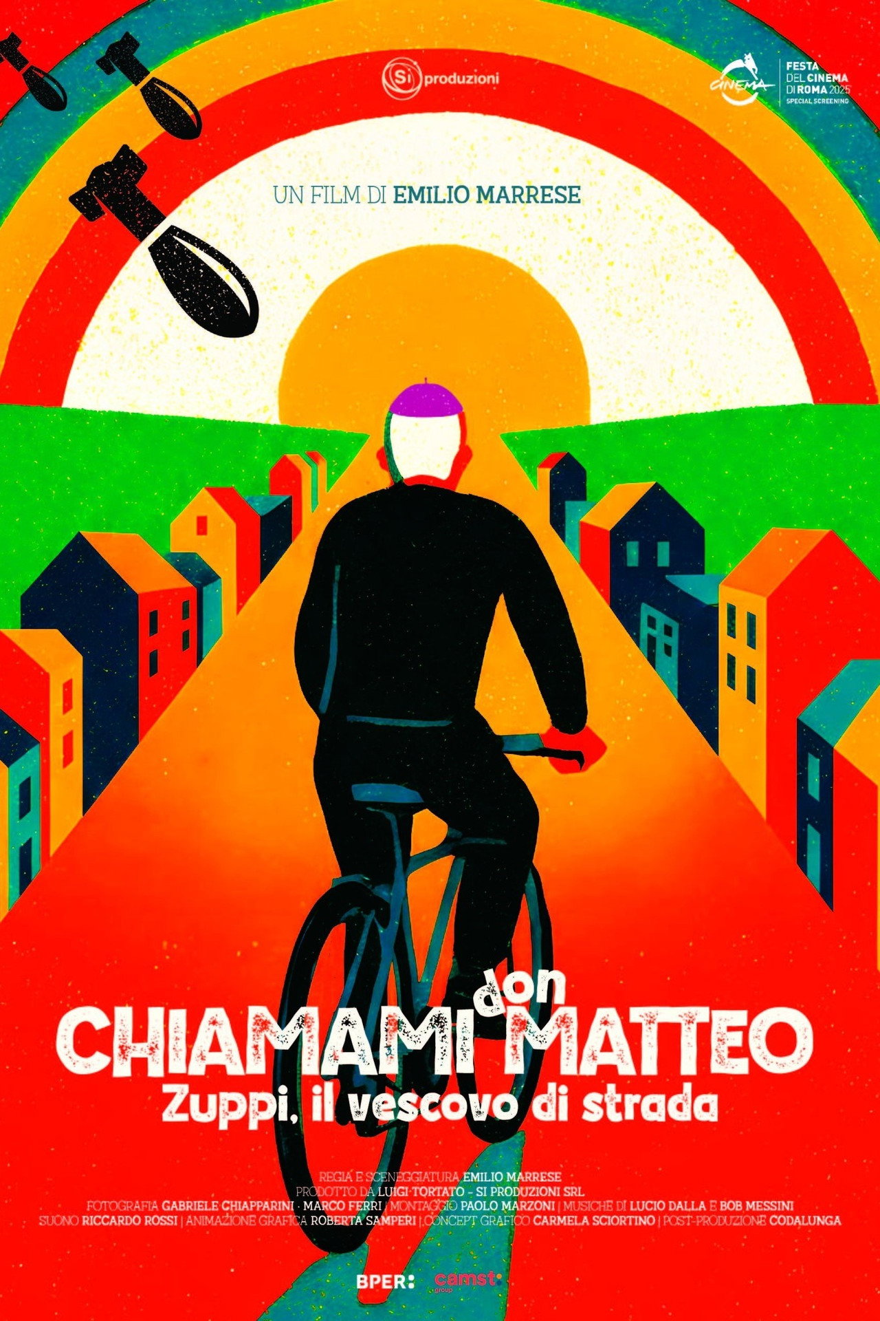 Chiamami Don Matteo - Zuppi, il vescovo di strada filmaffisch
