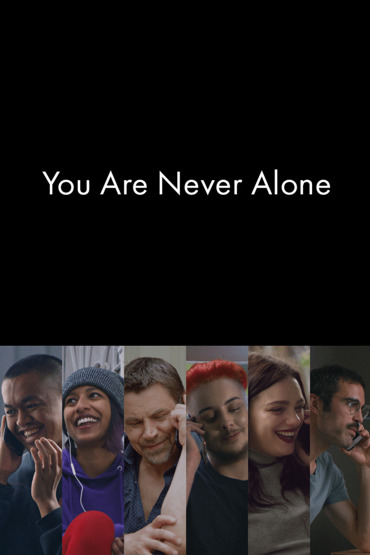 You Are Never Alone filmaffisch
