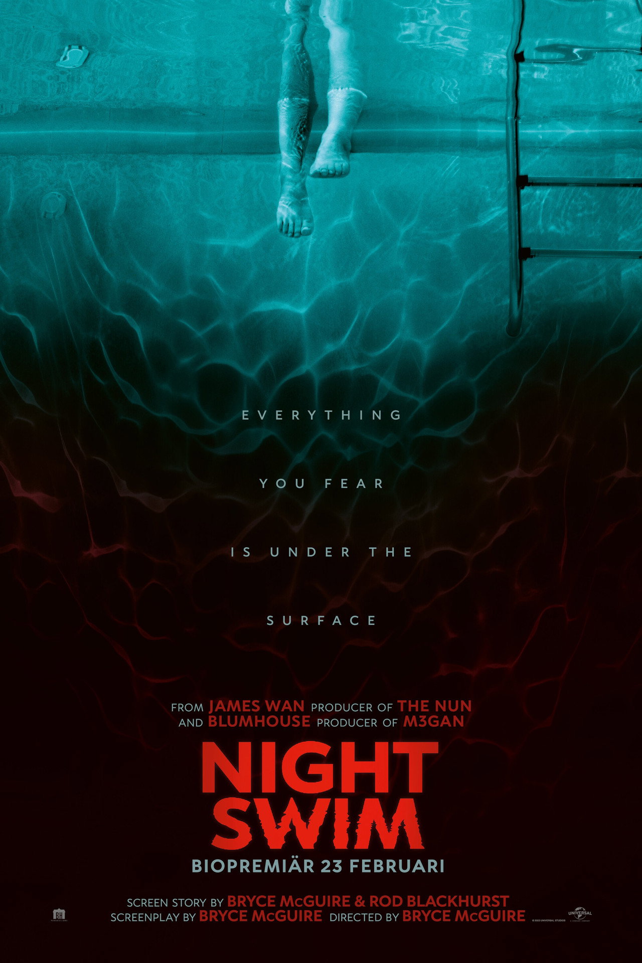 Night Swim filmaffisch