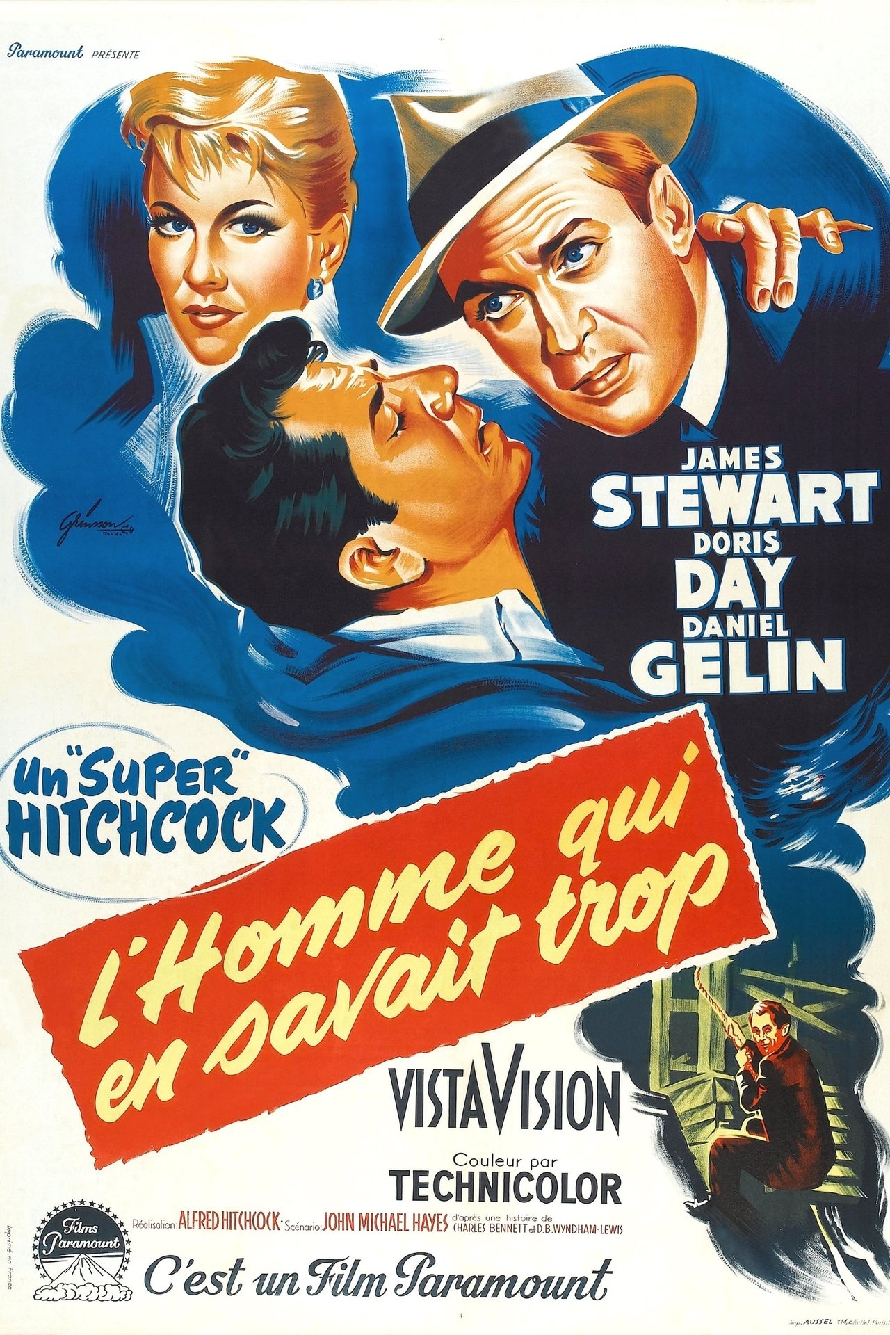 L'homme qui en savait trop poster