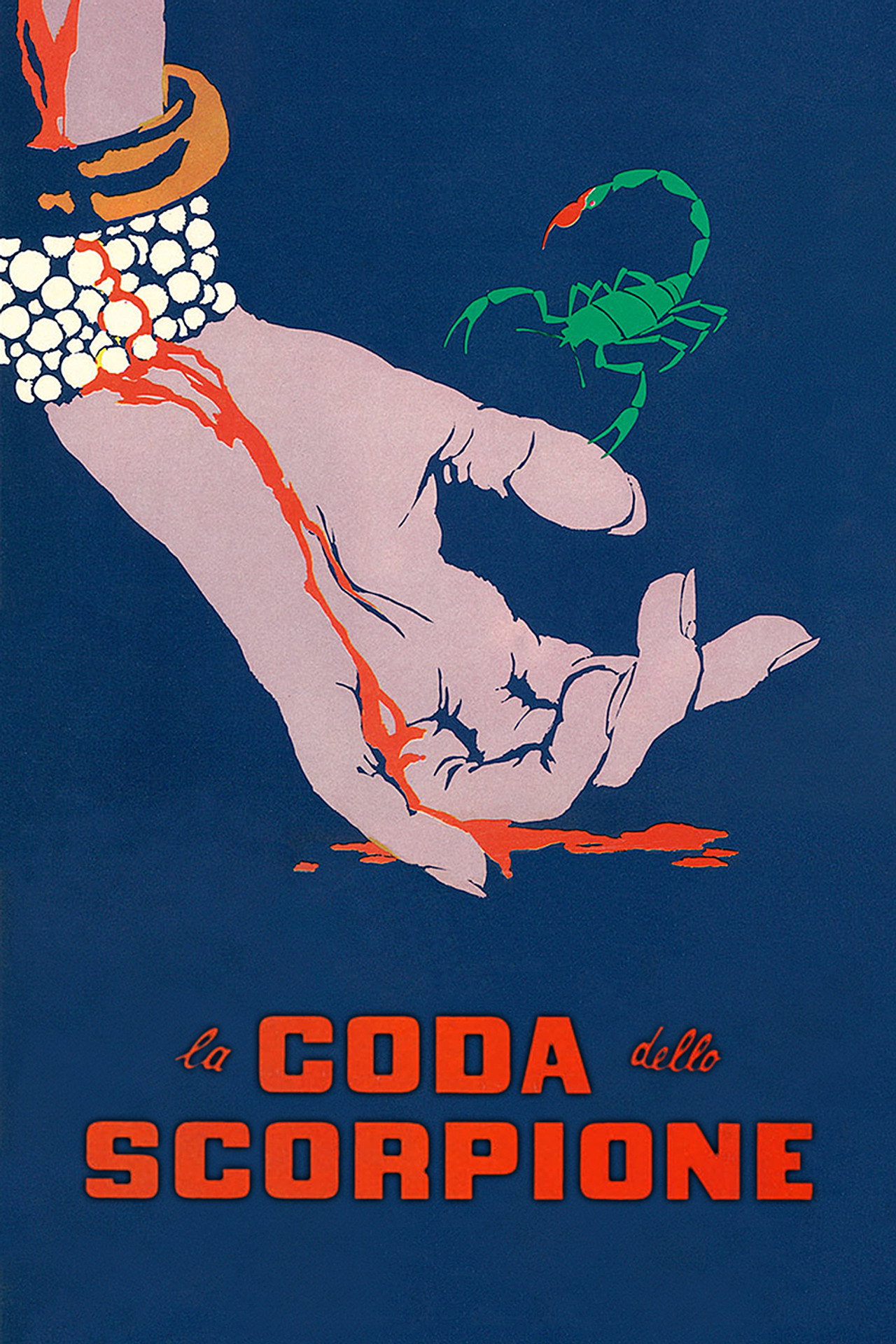 La coda dello scorpione filmaffisch