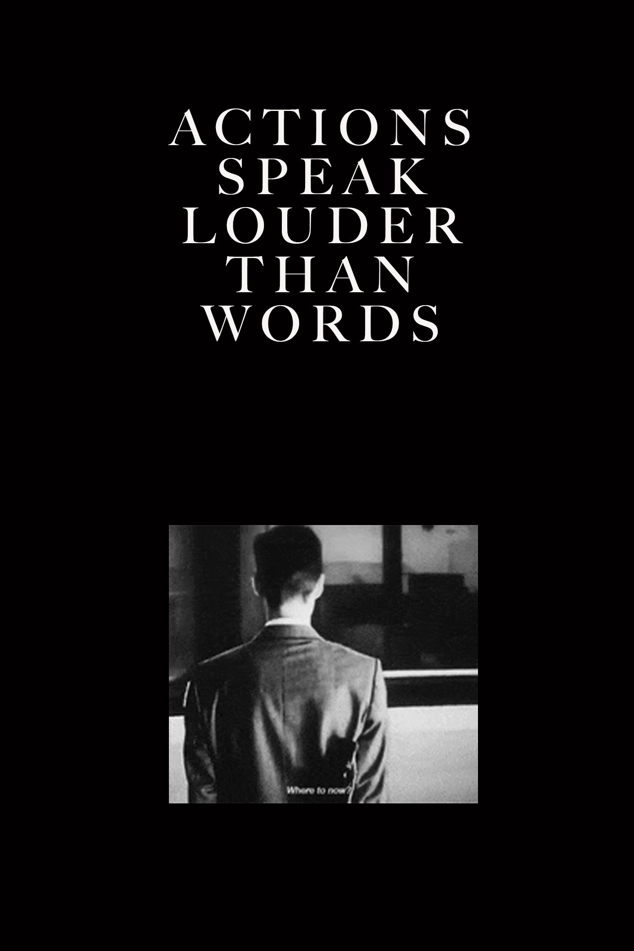 مشاهدة فيلم Actions Speak Louder Than Words مترجم بدون اعلانات - بوستر