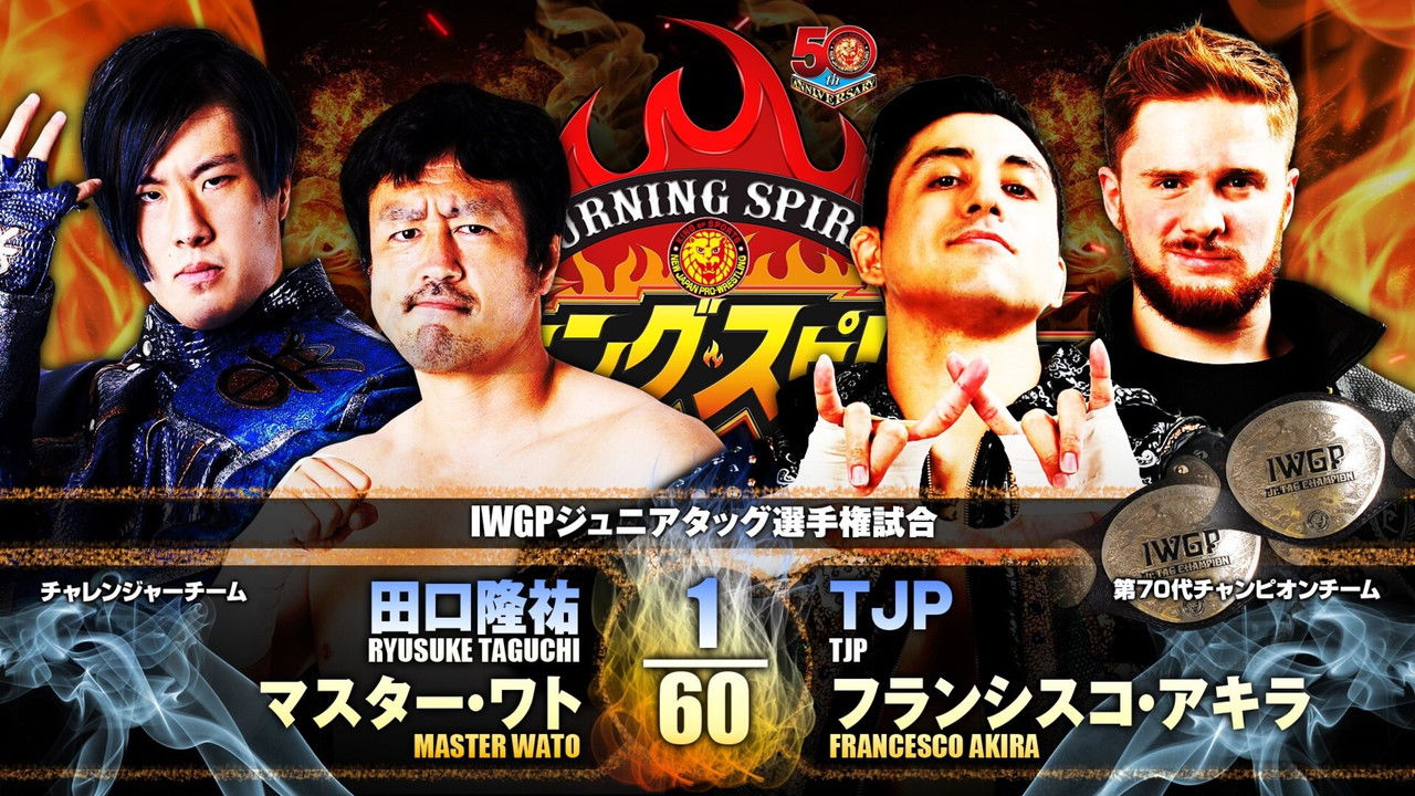 NJPW Burning Spirit 2022 - Day 14 backdrop