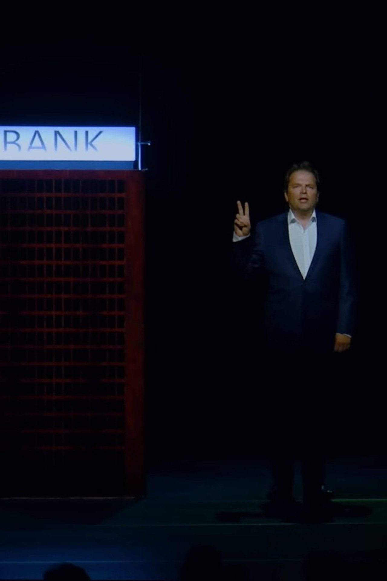 Door de bank genomen filmaffisch