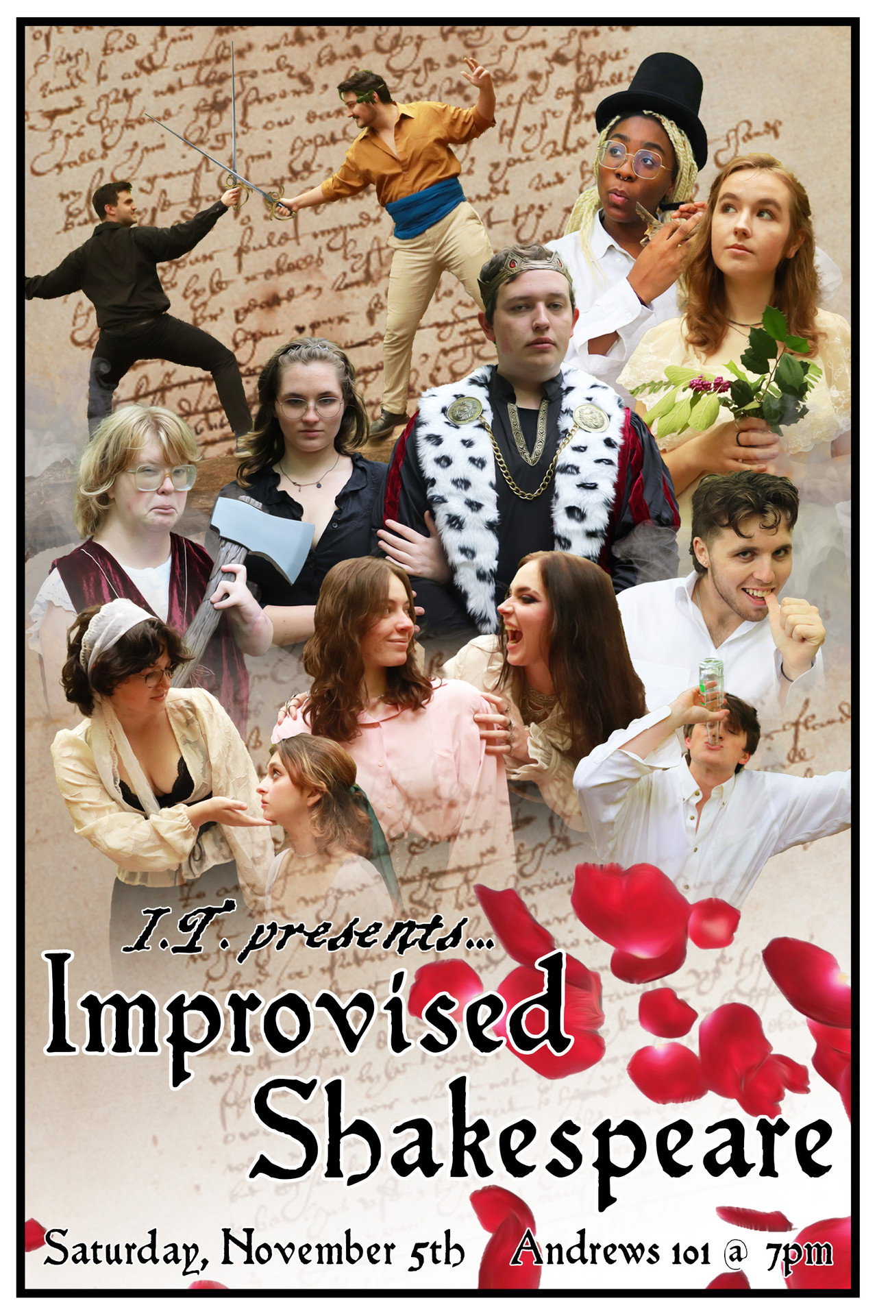 I.T.'s Improvised Shakespeare filmaffisch